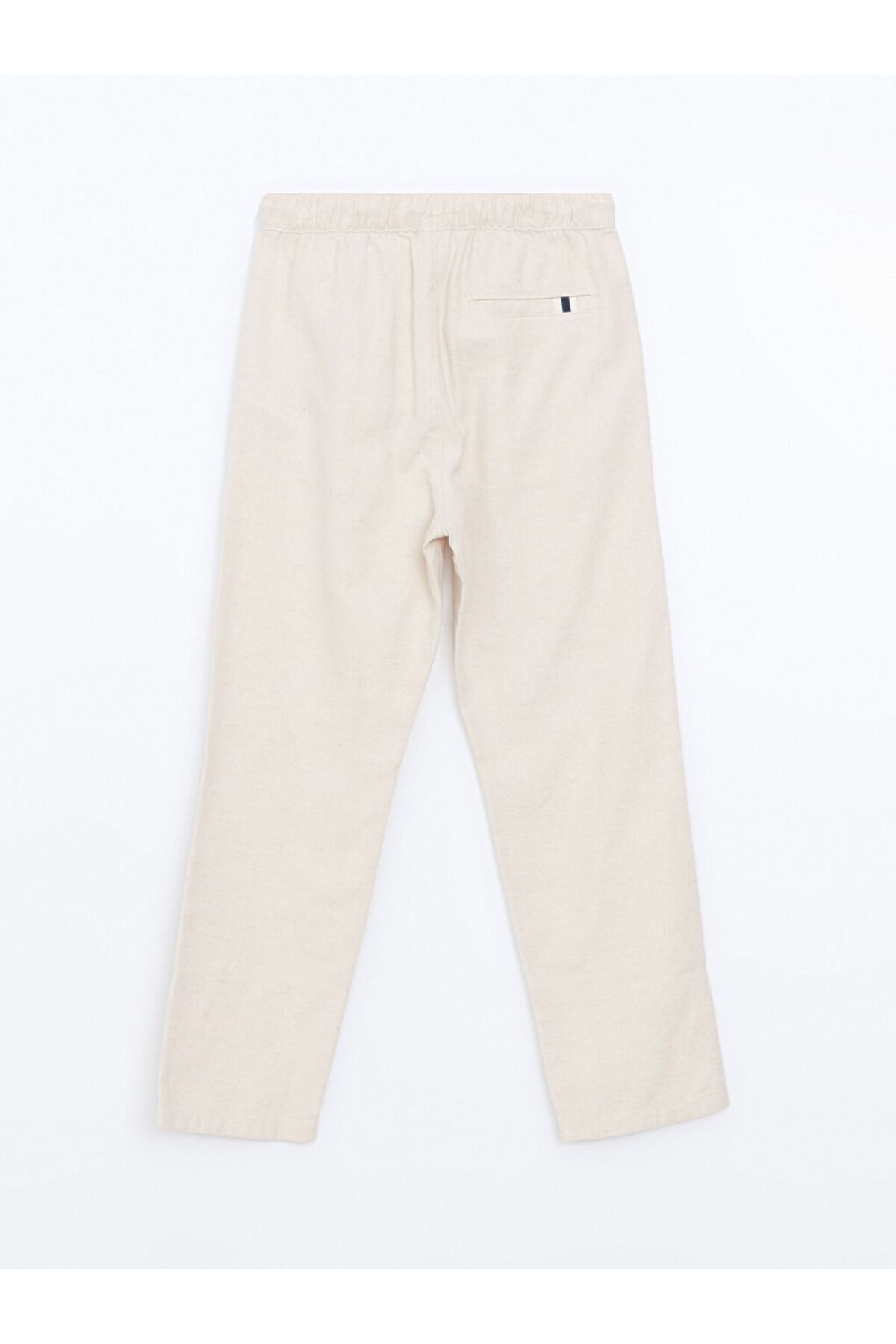 LC Waikiki-Lcw Kids Elastic Waisted Linen Blended Boys' Trousers 3
