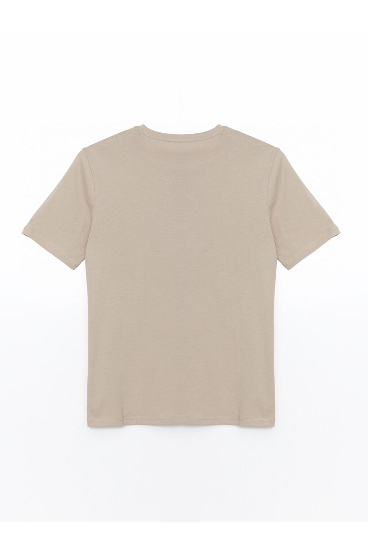 LC Waikiki-Ανδρικό μπλουζάκι LCWAIKIKI Classic Crew με λαιμόκοψη κοντό μανίκι με στάμπα χτενισμένο βαμβακερό ανδρικό μπλουζάκι 6