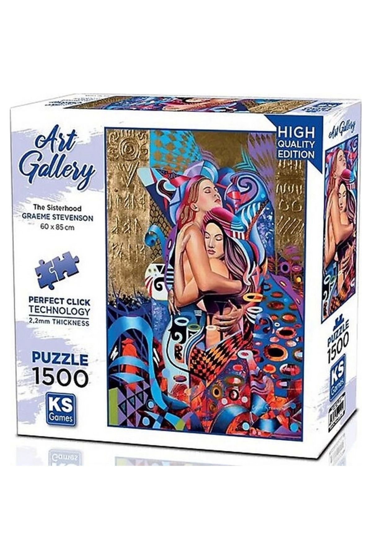 Finetoo Çocuk Gelişim The Sisterhood Puzzle 1500 Parça Eğitici ve Eğlenceli Aktivite