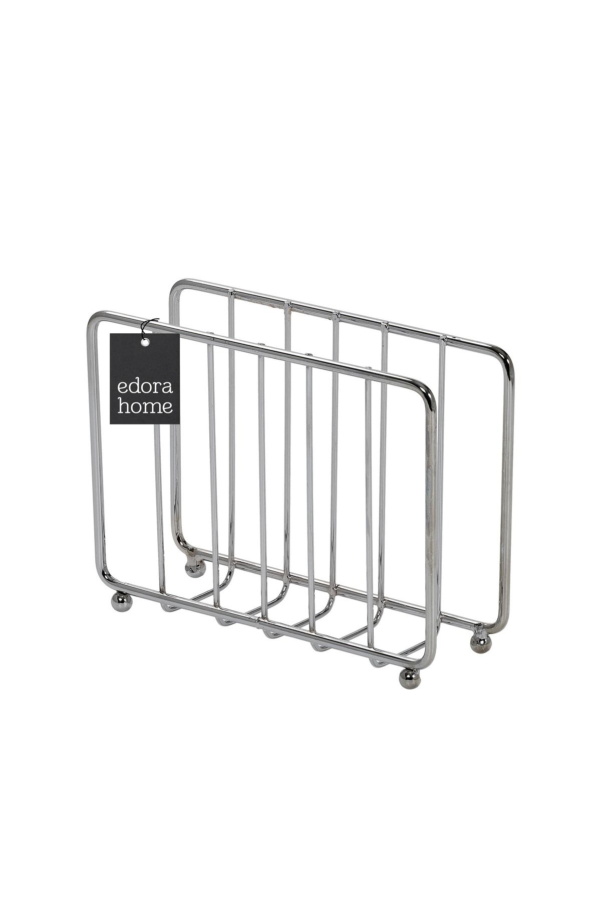 Edora Home-Silver Lattice Napkin Holder - Stainless Metal Gift Cafe Restaurant Hotel Decorative Napkin Holder 2