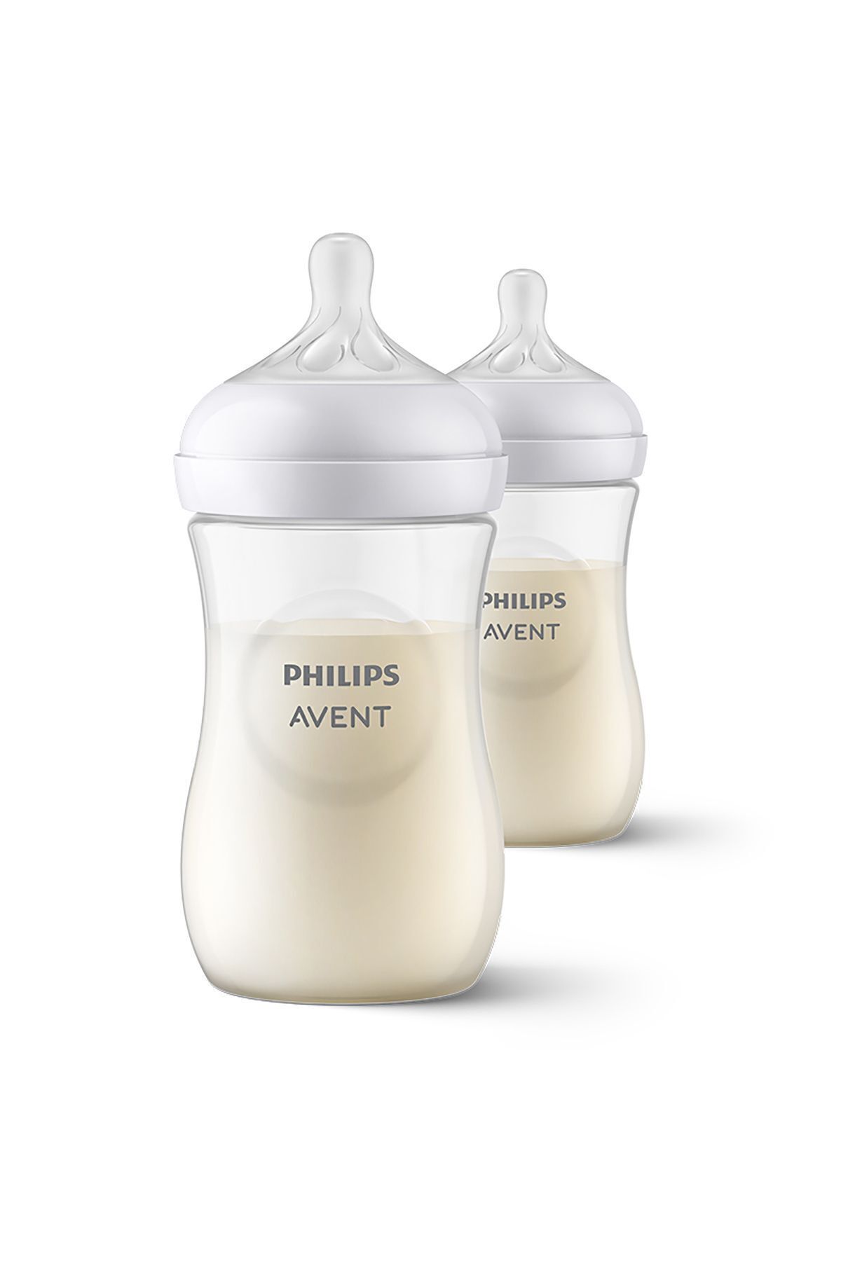 Philips Avent Natural Response Pp 2-Piece Bottle Set, 1 Month 260 ml