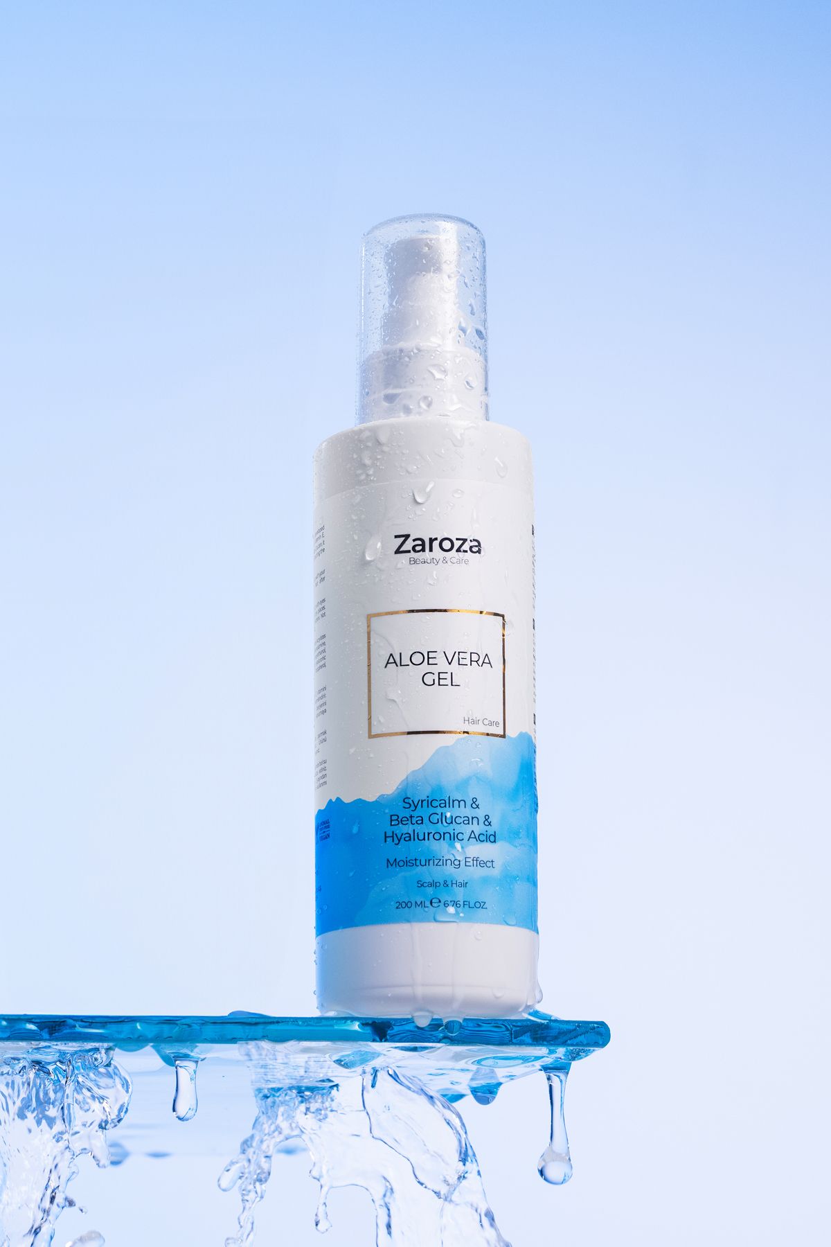 ZAROZA-Scalp Moisturizing Aloe Vera Gel |   Special for Sensitive Scalp - 200 ml 5