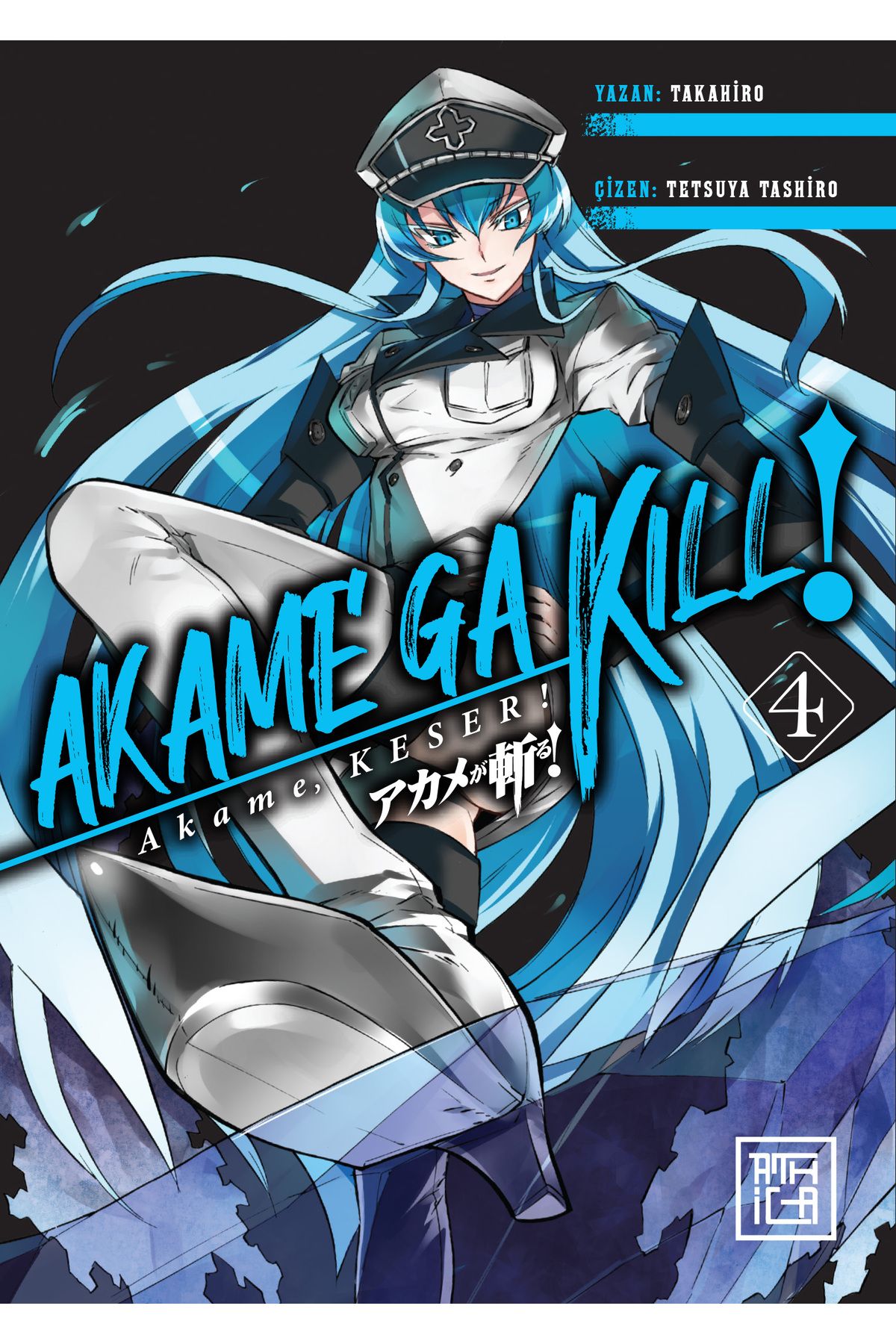 Destek Yayınları AT AKAME KESER 4-AKAME GA KİLL VOL 4