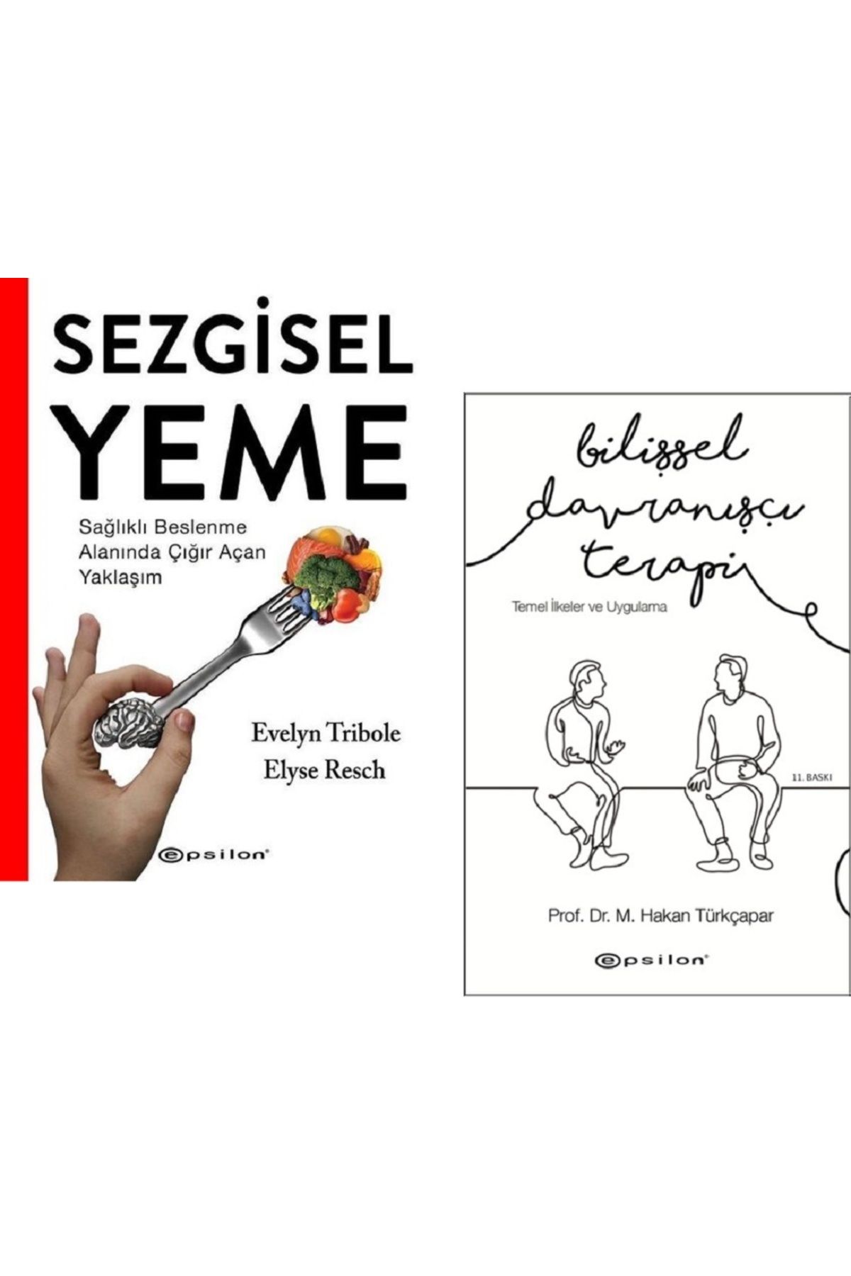 Epsilon Yayınevi Sezgisel Yeme + Bilişsel Davranışçı Terapi / 2 Kitap Set