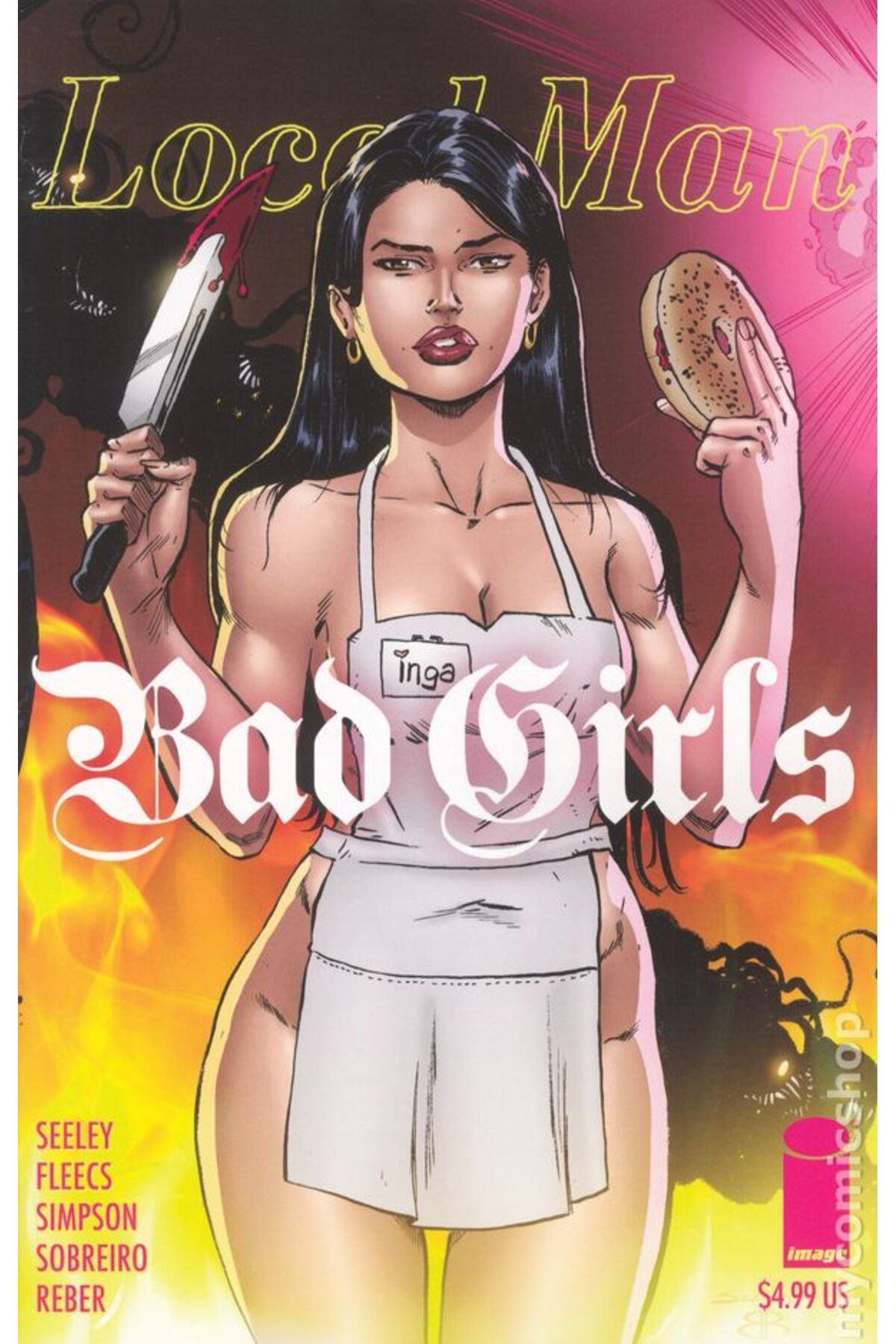 Kolektif Kitap Local Man Bad Girls Variant Cover (One Shot İngilizce)