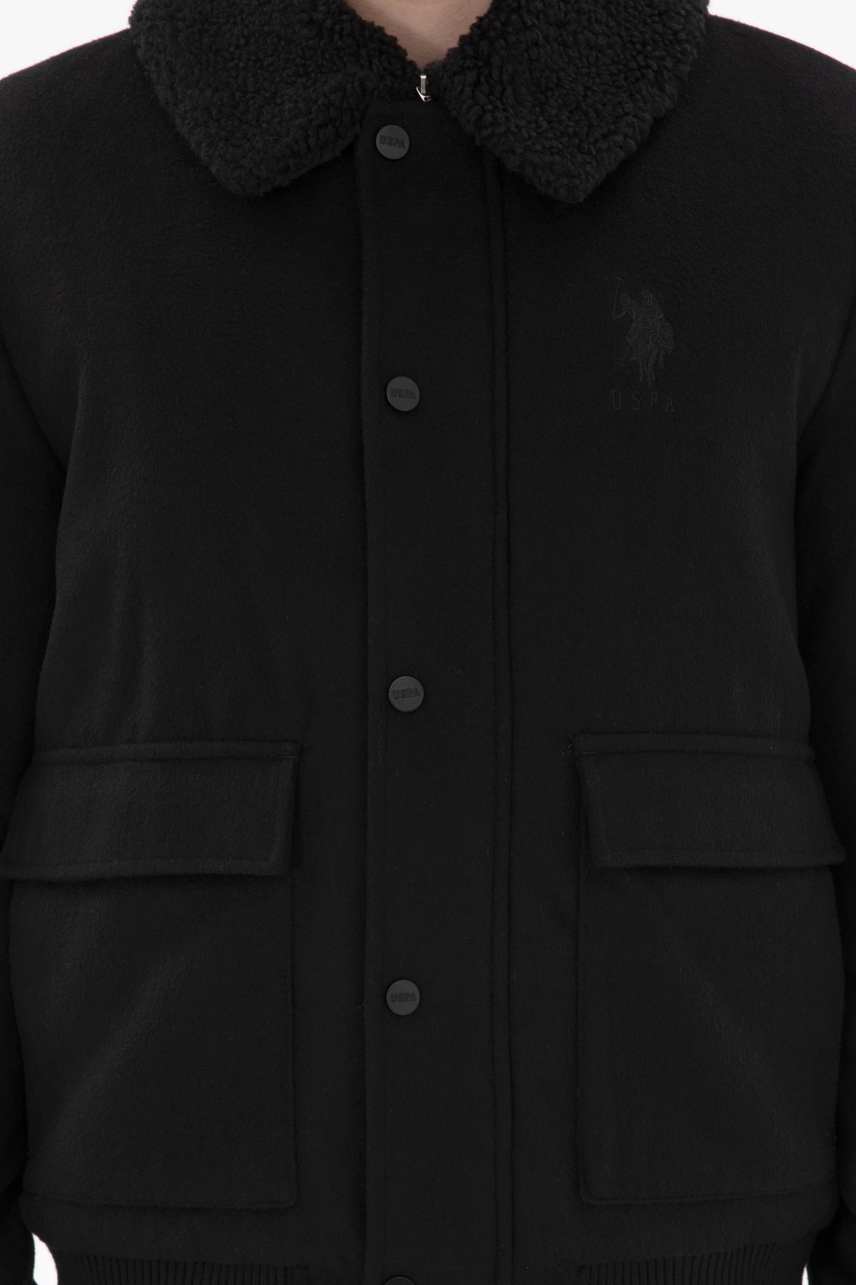 U.S. Polo Assn.-Men's Black Stamp Coat 50290810 -Vr046 6