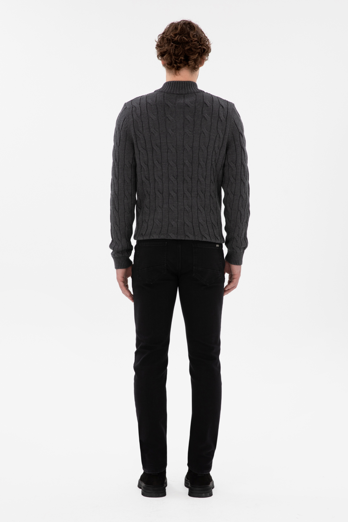 U.S. Polo Assn. Erkek Eflatun Jean Pantolon 50293997-DN0013 görsel 4