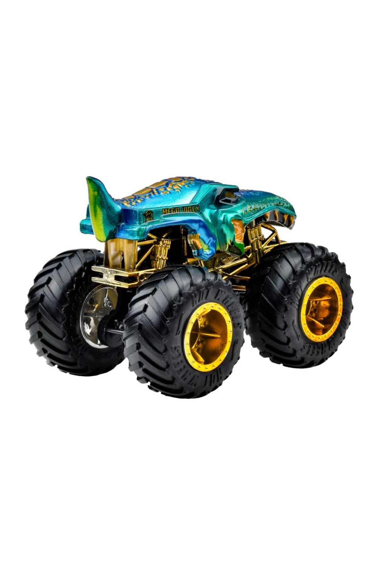 ماشین های Monster Trucks BigFoot Trophy Şampiyonları Serisi Mega-Wrex - قدرت و هیجان بی‌نظیر! HOT WHEELS