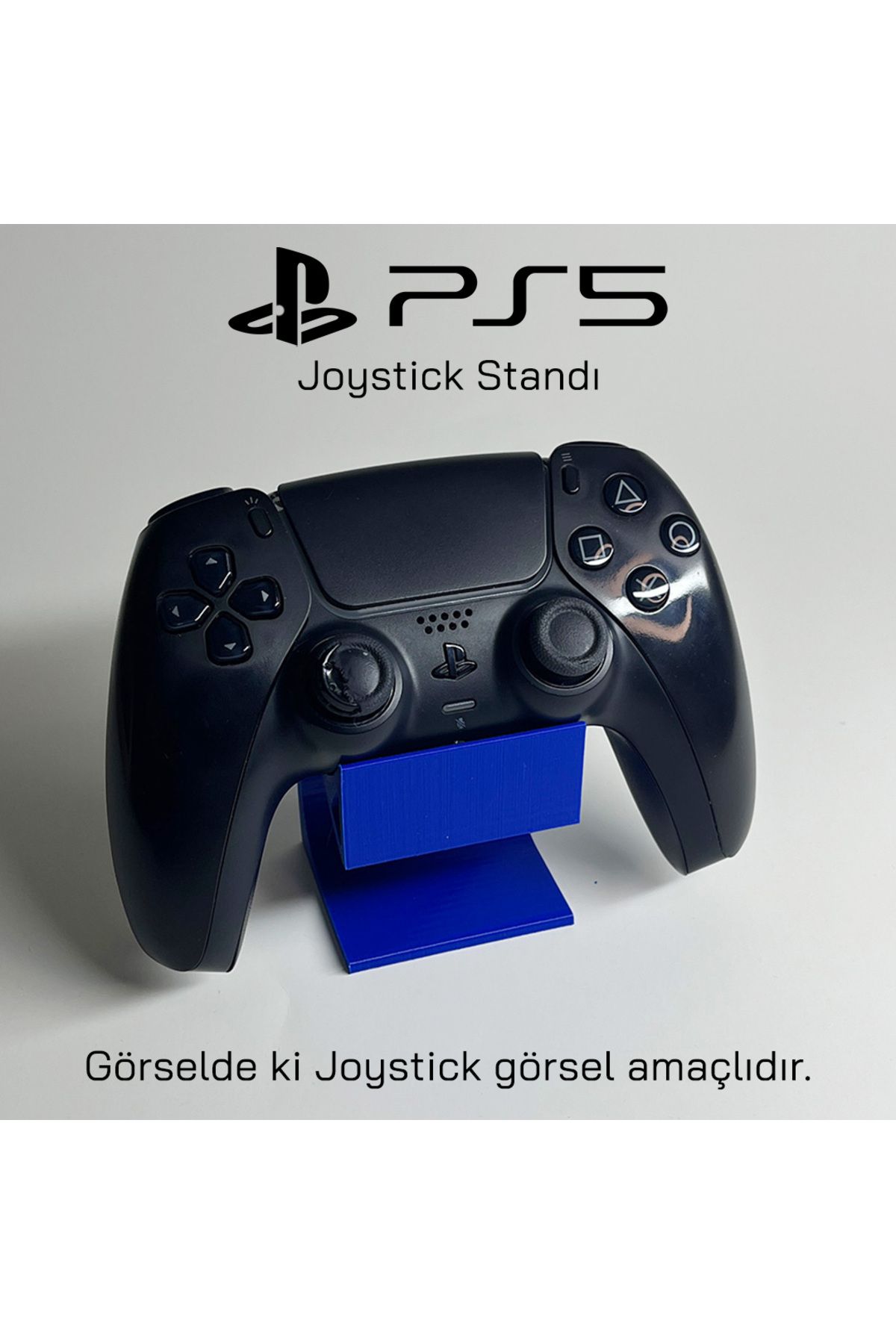 Gada Tekli Mavi PlayStation 5 DualSense Joystick Kol Standı - PS5 Joystick Kol Standı - Şık ve Dayanıklı