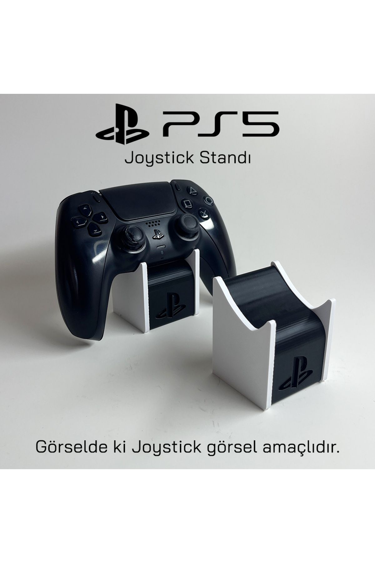 Gada Renkli Tekli 2 parça PlayStation 5 Joystick Kol Standı - 2'li Set - PS5 Joystick Kol Standı