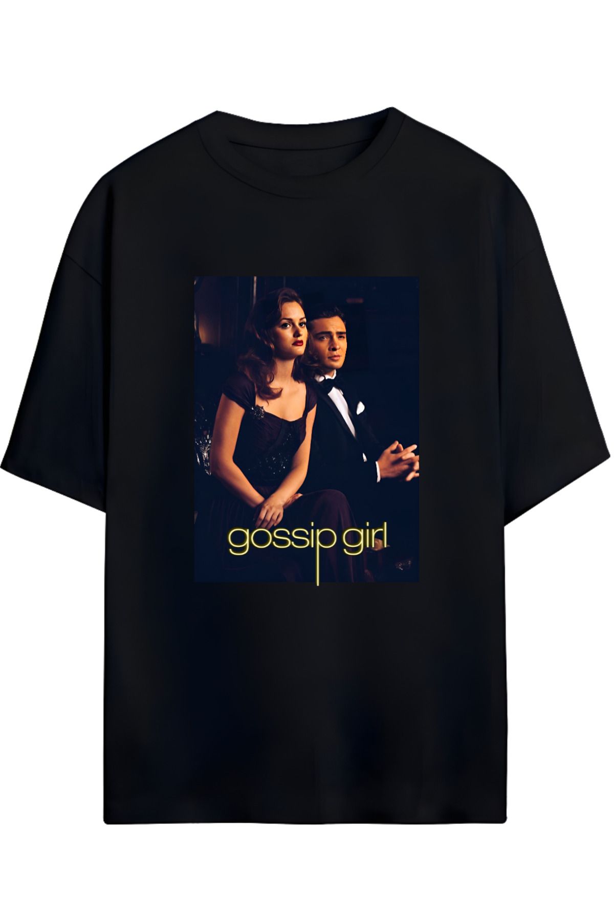 MAGORS GOSSIP GIRL DİZİ  YÜKSEK BASKI KALİTELİ UNISEX YENİ SEZON OVERSIZE PAMUKLU  T-SHIRT