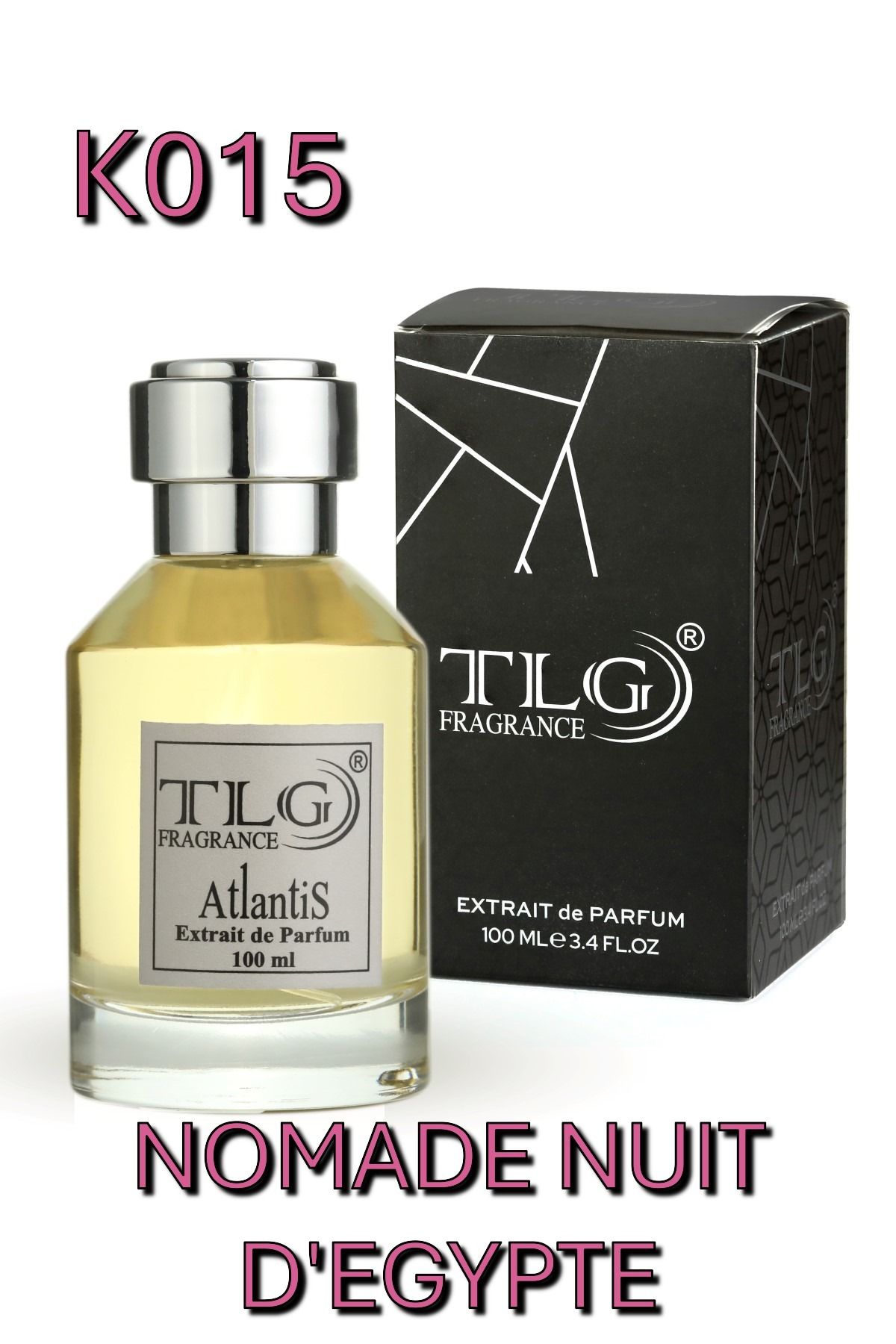 TLG K015 TLG Nomade Nuit D'Egypte Extrait Kadın Parfümü, 100 ml