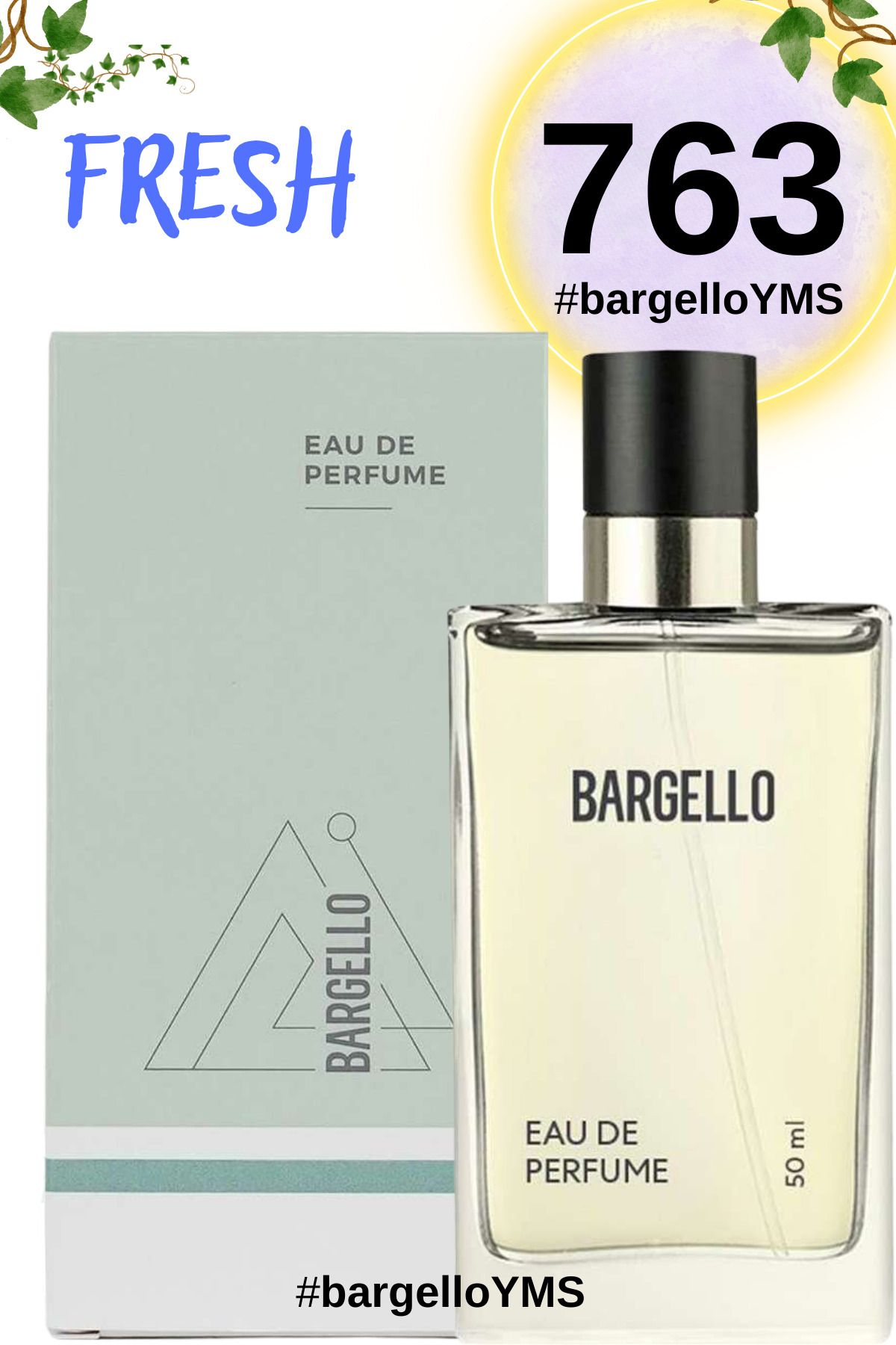 Bargello 763 Unısex Fresh 50 ml Parfüm Edp