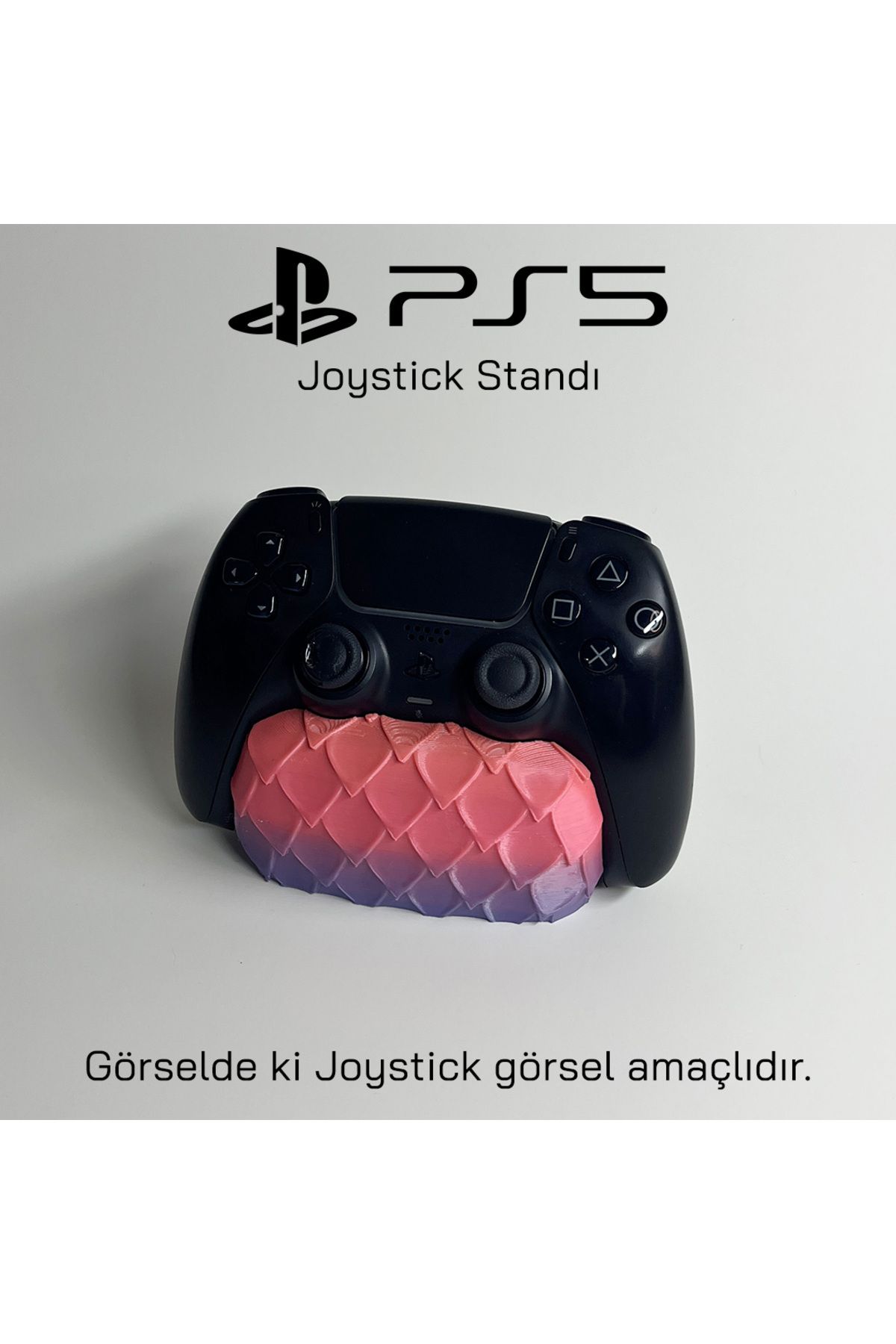 Gada Renkli Tekli PlayStation 5 DualSense Joystick Kol Standı - PS5-PlayStation 5 Joystick Kol Standı