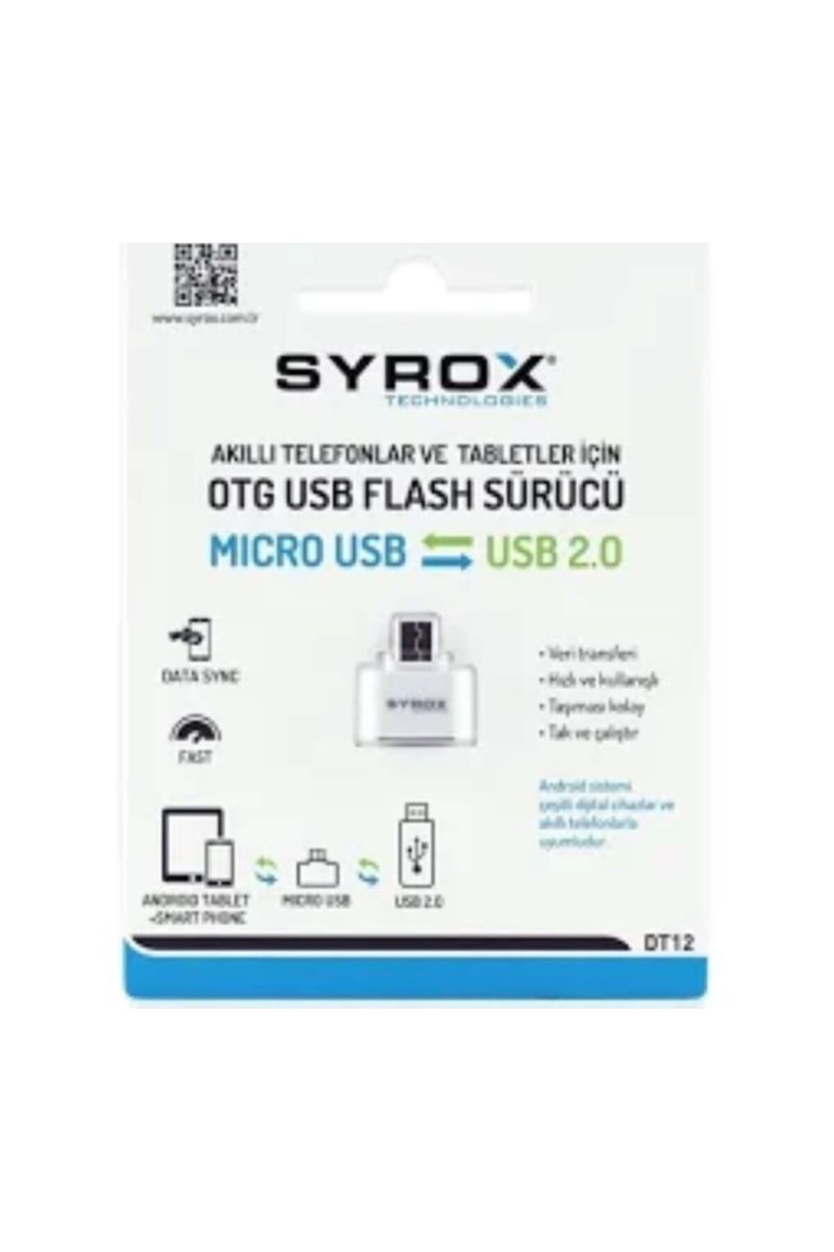 syroxs otg usb dönüştürücü