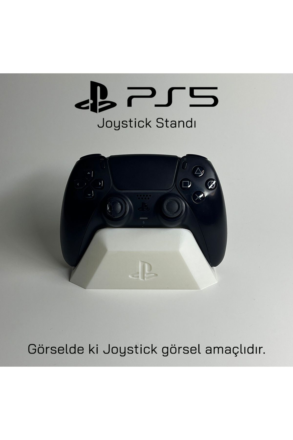 Gada Ps5 I Play Station 5 I Dualsense I Joystick Kol Standı - Beyaz , 3d Pla Baskı, Şık Ve Dayanıklı