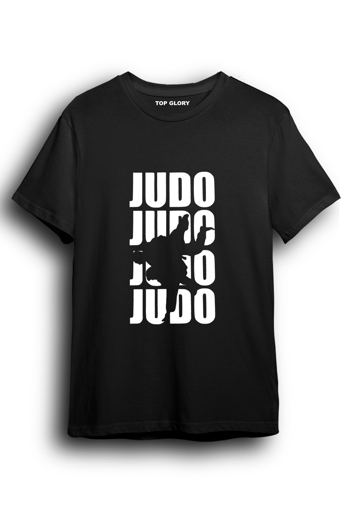 TOP GLORY Özel Tasarım Judo Baskılı Tişört Judo T-Shirt JUDOX7204