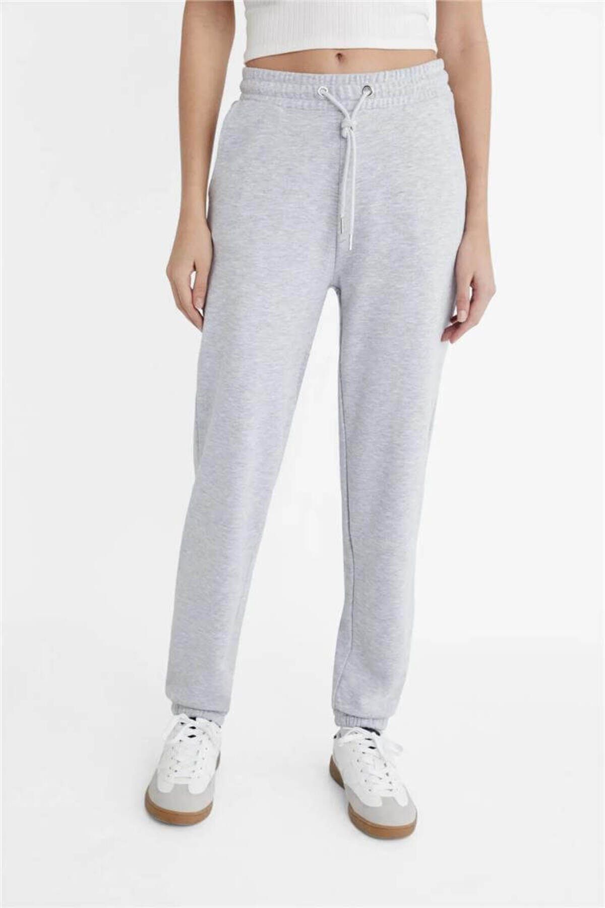 Fashion Friends-Gray Melange Bottom Tracksuit 3