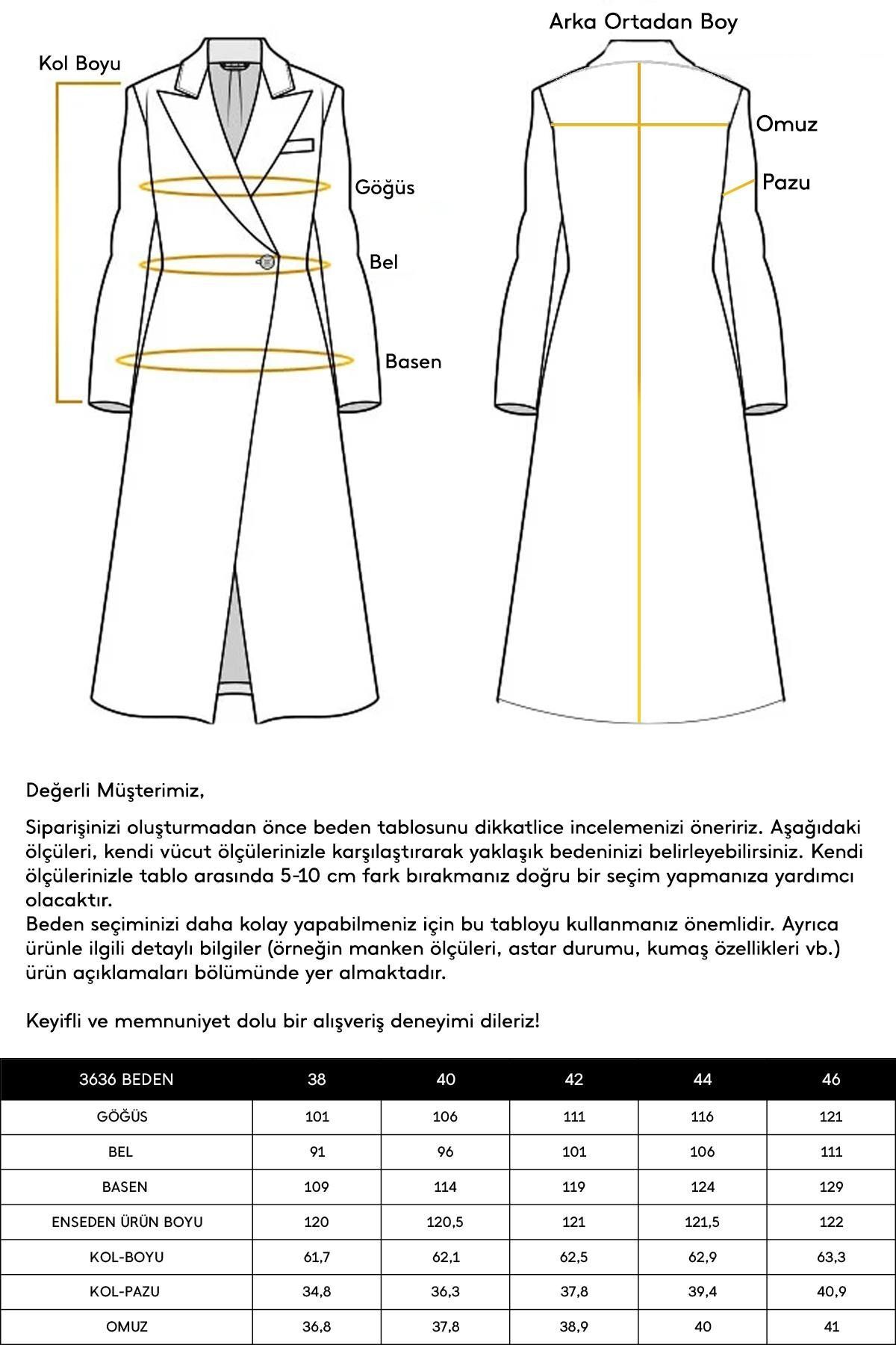 Concept.-Mittellanger Herrenmantel Ecru 3636 mit beweglichem Pelzkragen und Manschetten 7