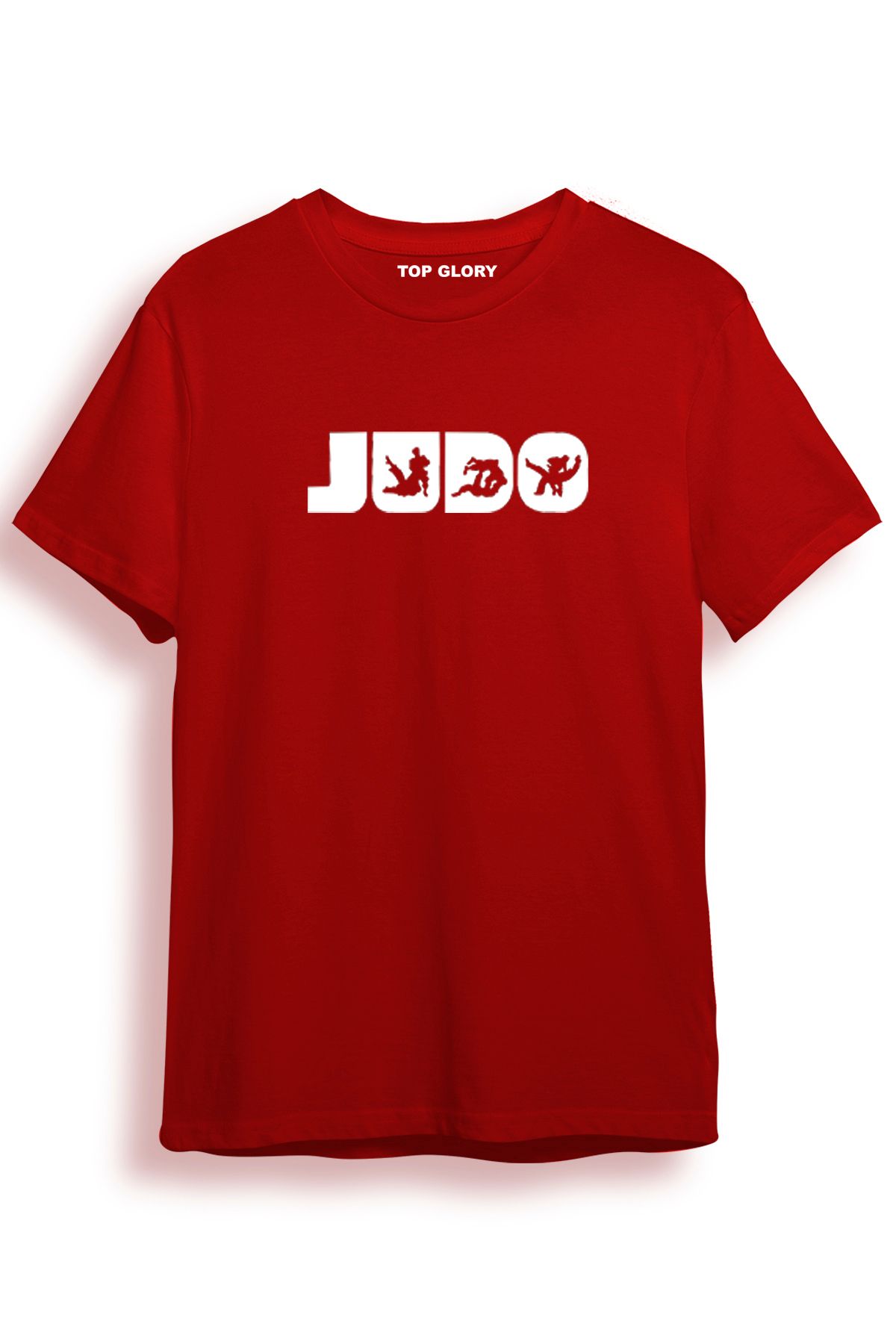 TOP GLORY Özel Tasarım Judo Baskılı Tişört Judo T-Shirt JUDOX7203