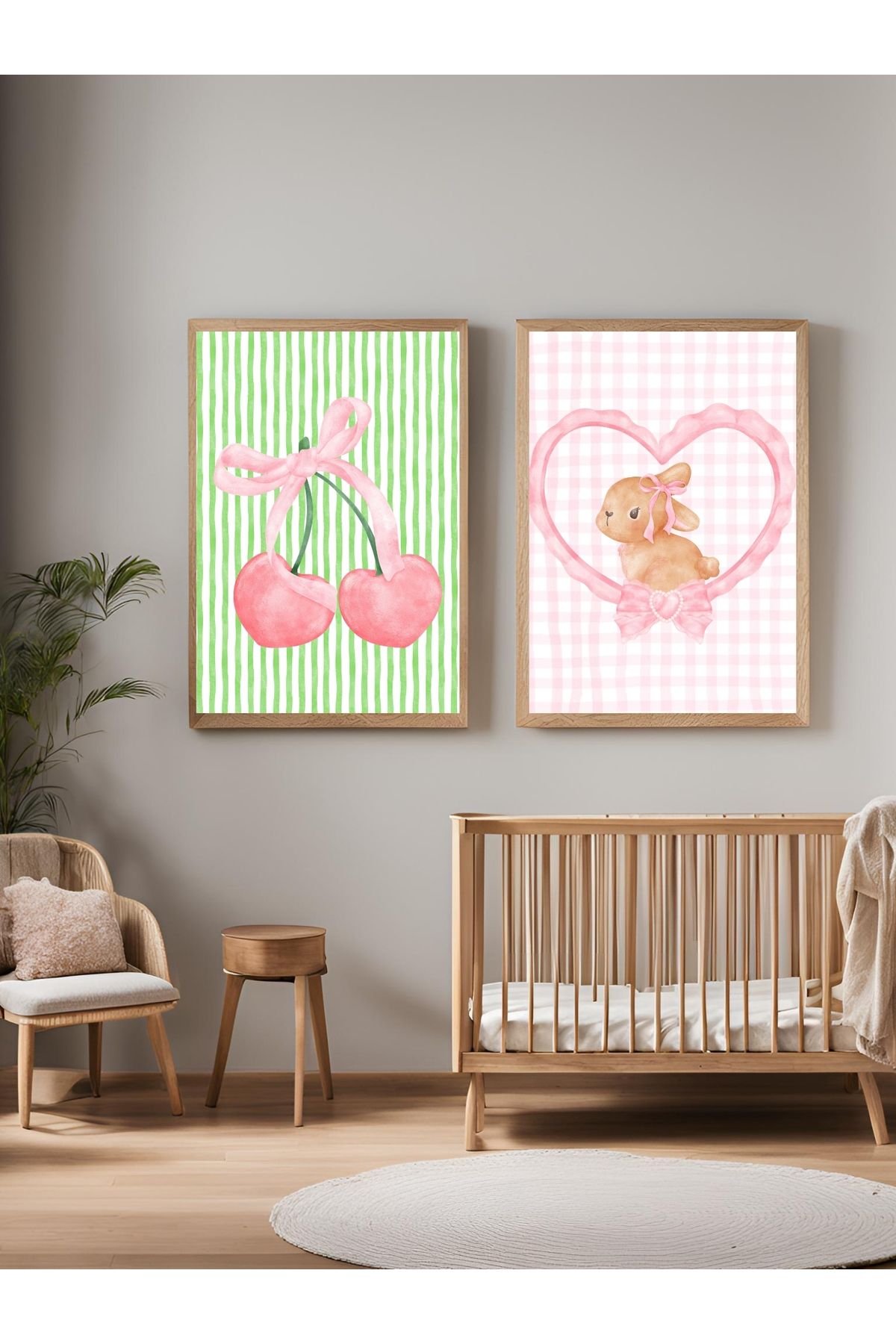 SÜMER Çocuk ve Bebek Odası Dekorasyonu Çerçeveli Poster - Modern ve Masalsı Pinterest Tablosu