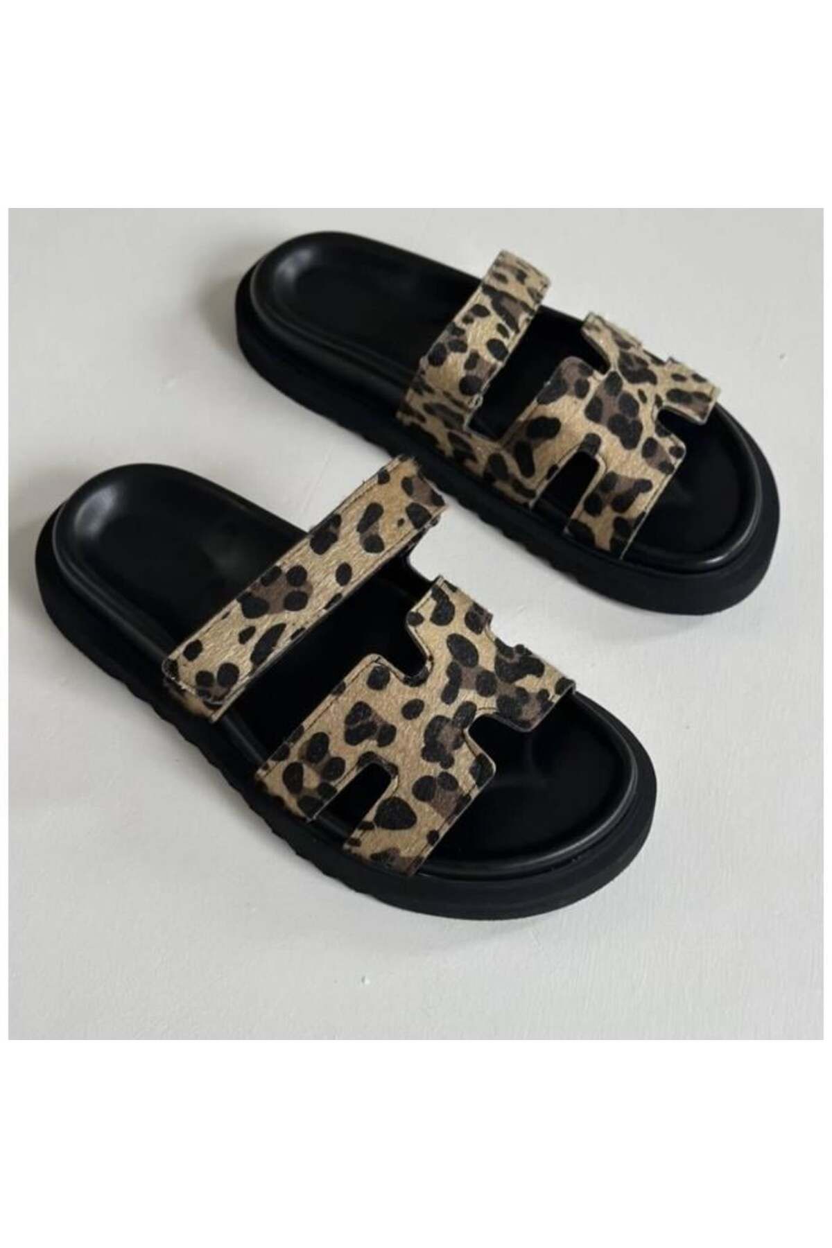 Shoeszade Leopar Model Terlik