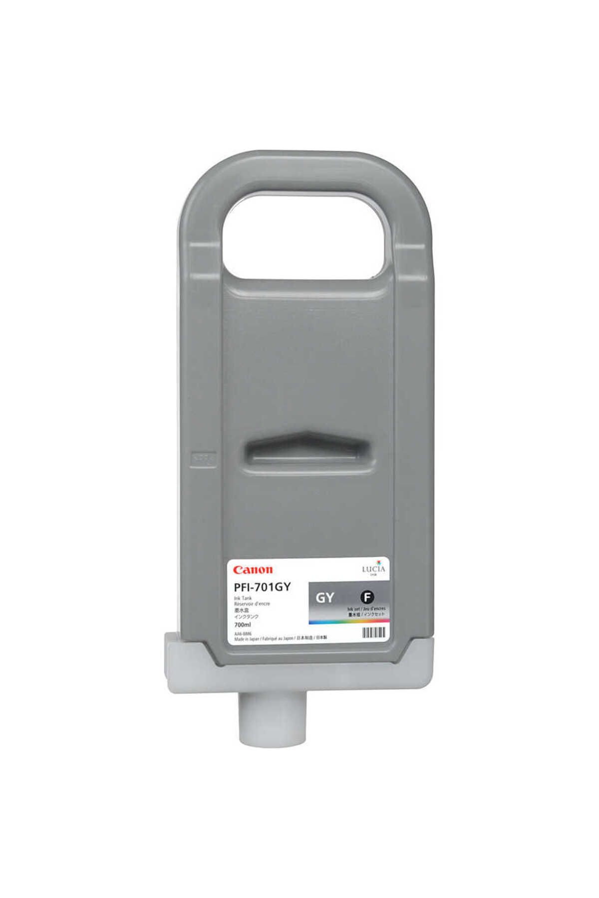 Canon (Gray) Gri Plotter Uyumlu  Orijinal Mürekkep Kartuş 700 ml.