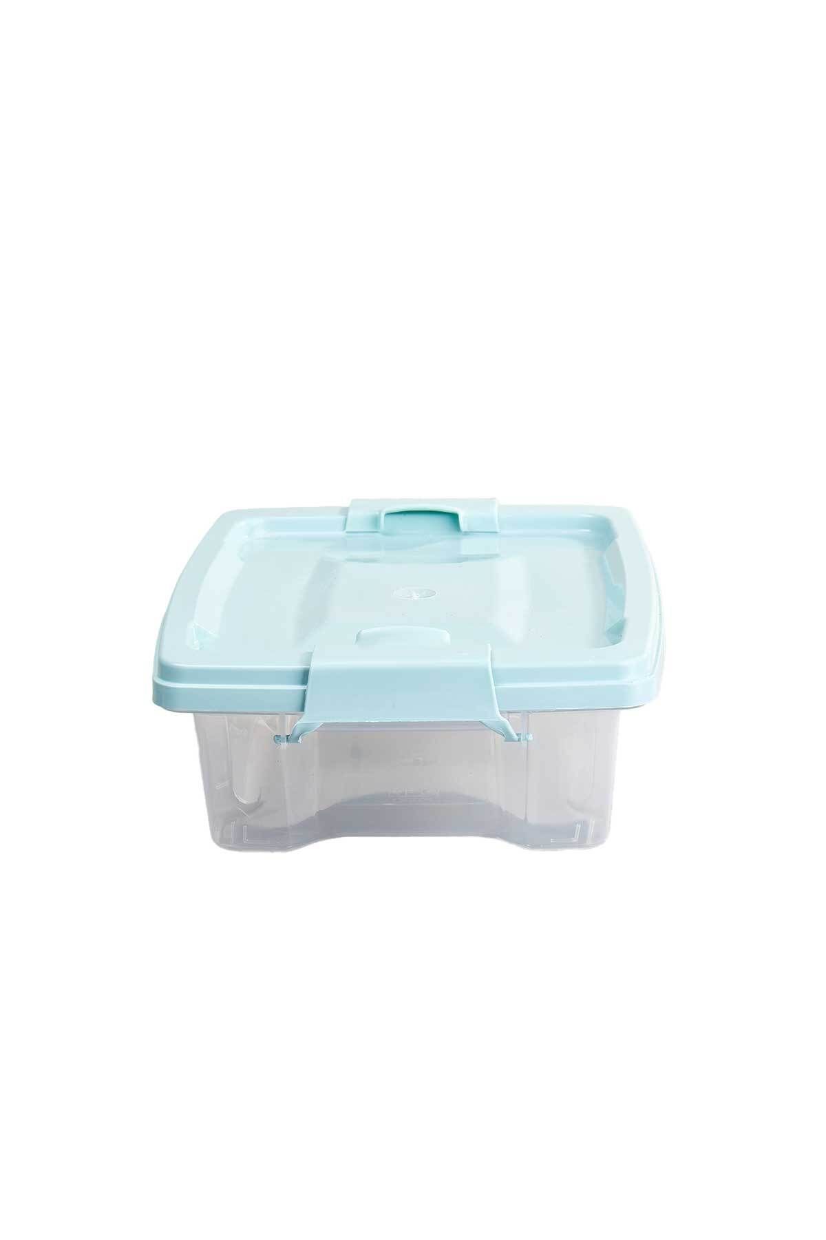 QUTU-Q-Lear Box 1.5 L Ziplock Storage Box-Yellow 3