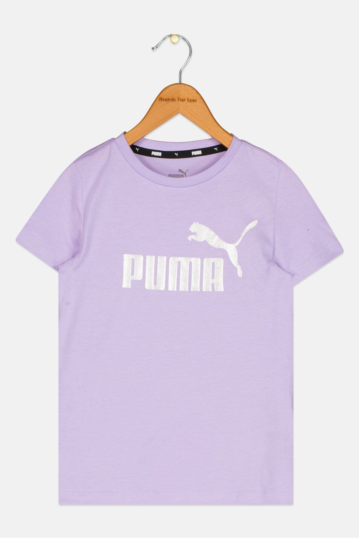 Puma-Kids Girl Sportswear Fit Short Sleeve Outdoor Tee, Lavender 1