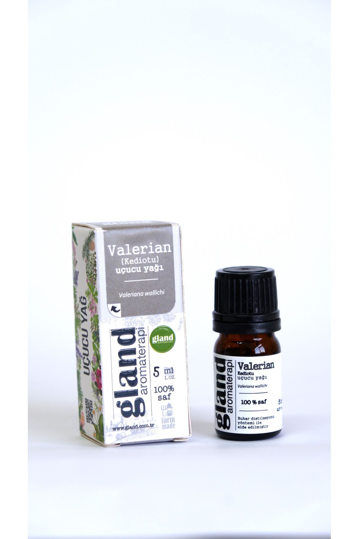 GLAND Aromaterapi Kedi Otu Kökü(Valeriana wallichi) Uçucu Yağı