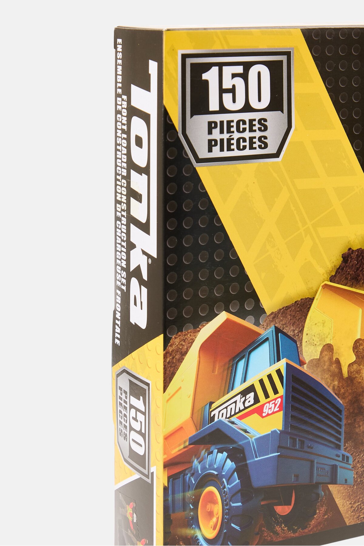 مجموعه ساخت‌وساز کامیون سیمان ۱۵۰ تکه، زرد