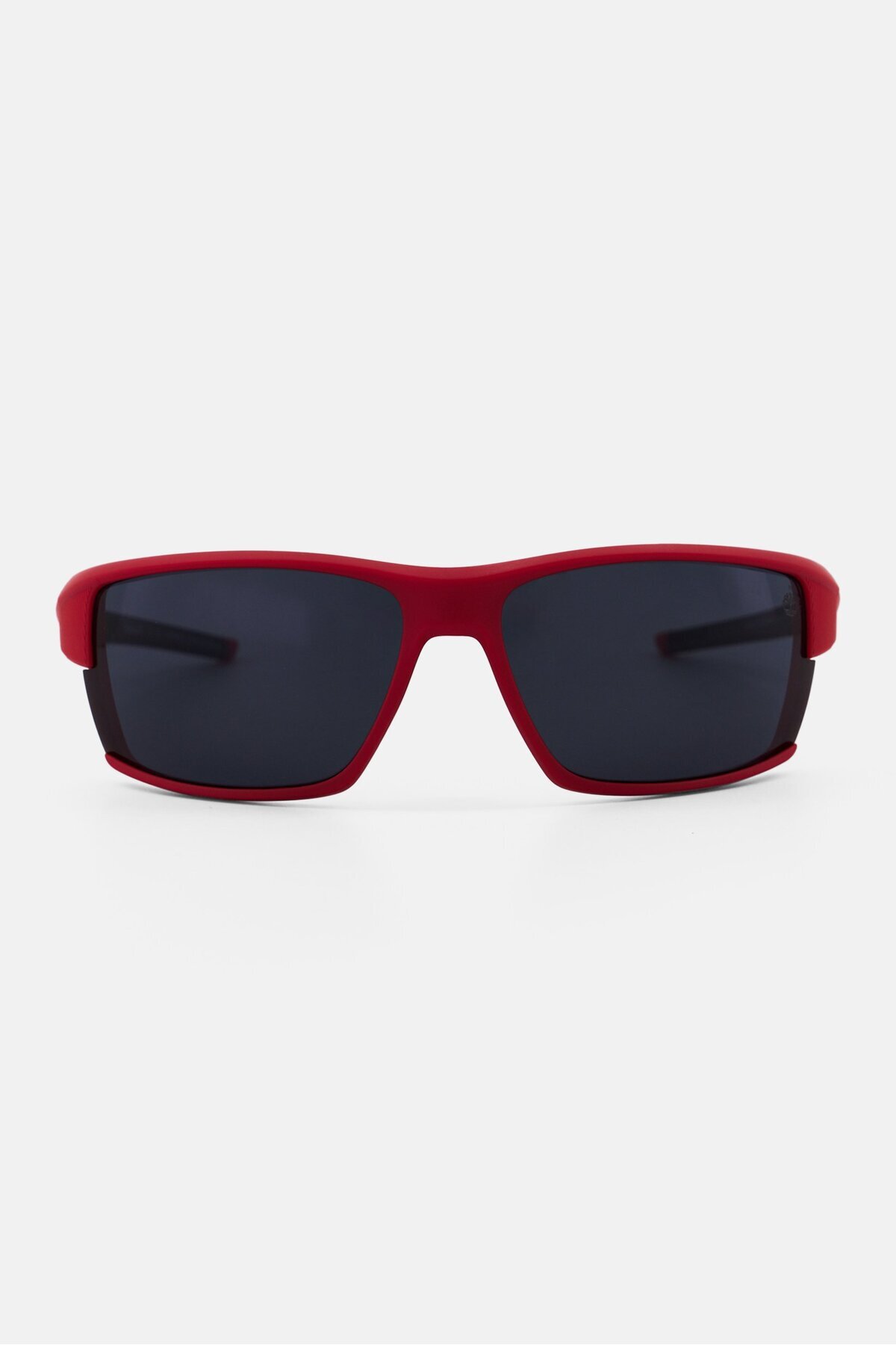 Timberland-Men TB9308 Rectangular Sunglasses, Red 1