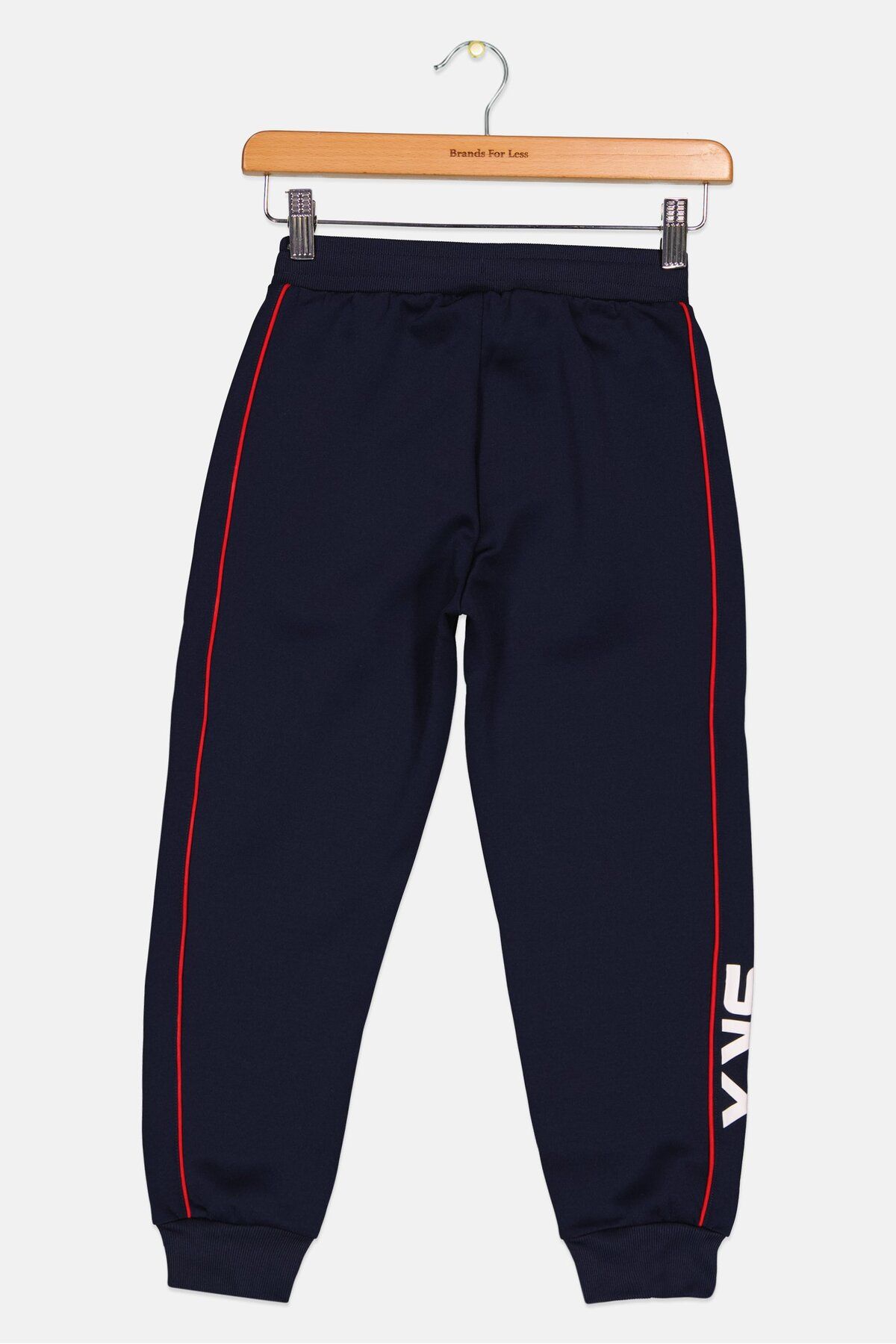 SKECHERS-Kids Boy Sportswear Fit Brand Logo Sweatpants, Navy Blue 2