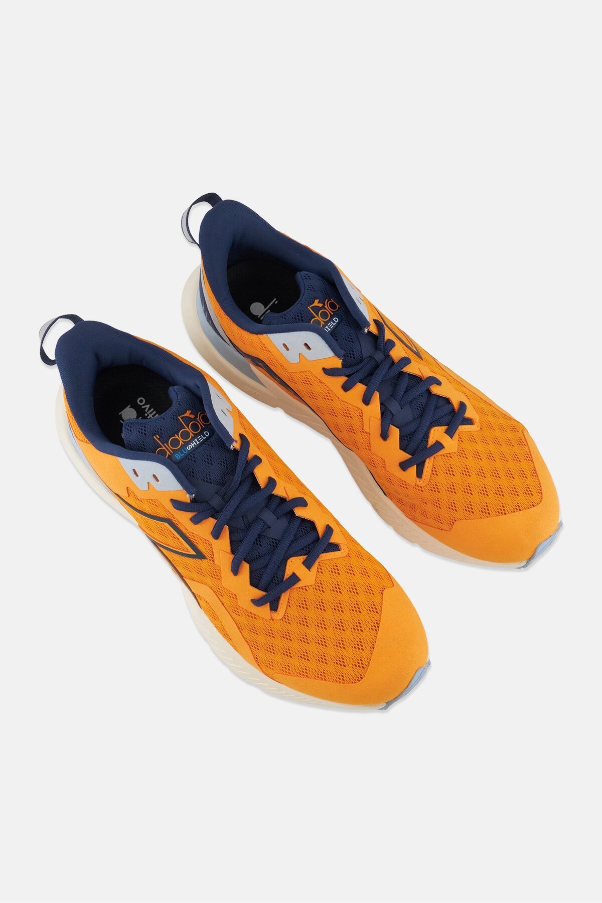 Diadora-حذاء رياضي رجالي Mythos Blushield Volo 3 برباط، برتقالي 4