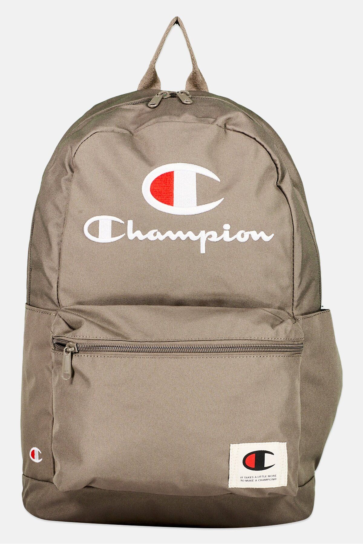 Champion-Men Embroidered Logo Backpack L 33 x H 44 x W 11 cm, Grey 1