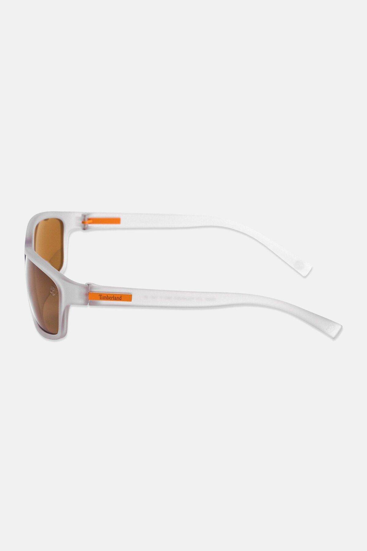 Timberland-Men TB9237 Rectangle Sunglasses, Brown 3