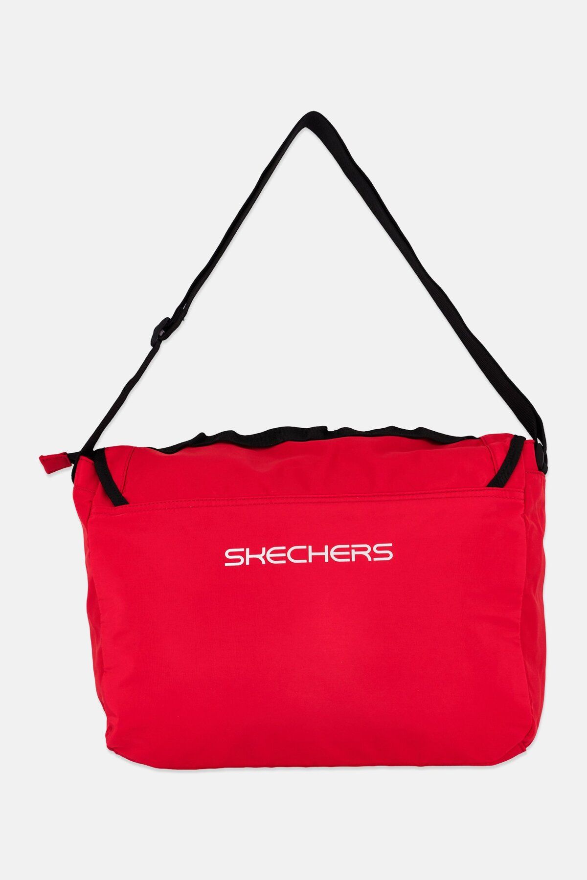 SKECHERS-Men Brand Logo Sports Bag  18 H x 43 L x 15 W cm, Red Combo 2