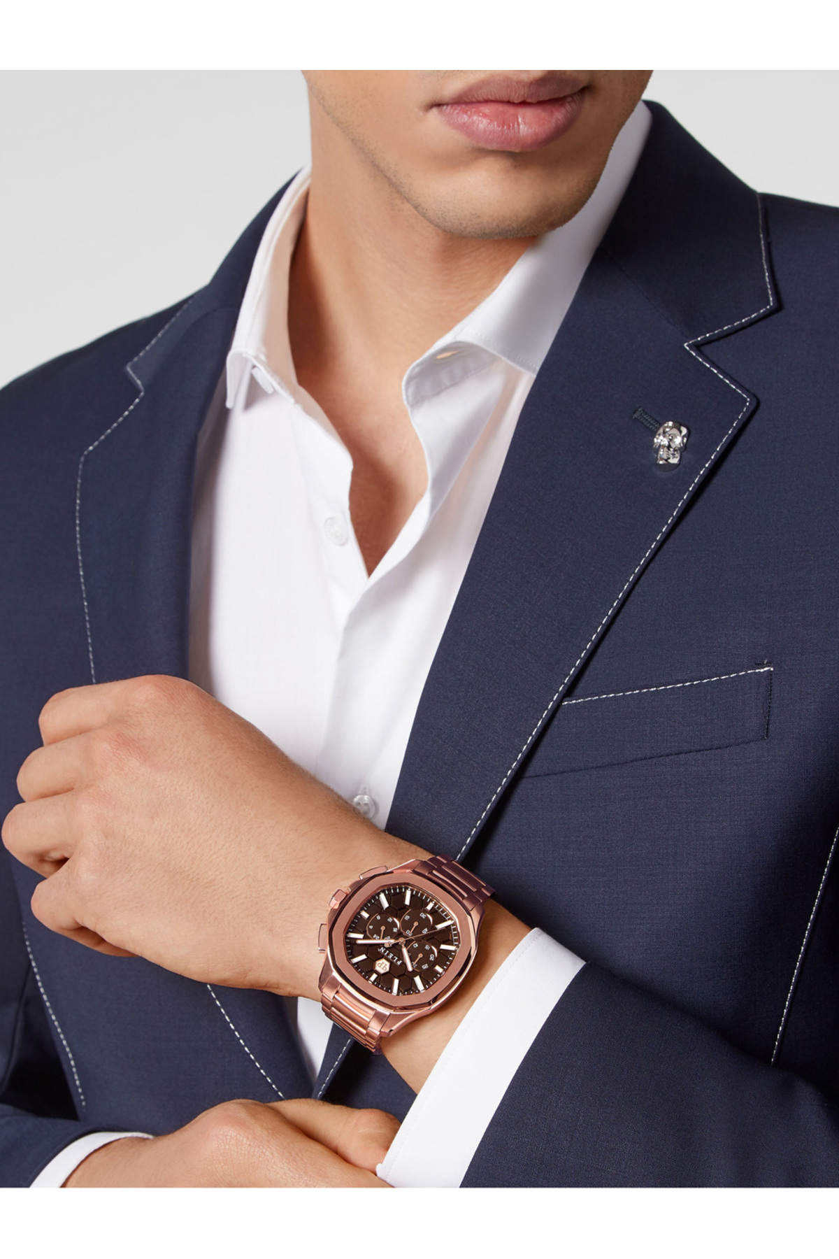 PHILIPP PLEIN-Ceas bărbătesc Philipp Plein PWSAA0623, Quartz, 44mm, 5ATM 4