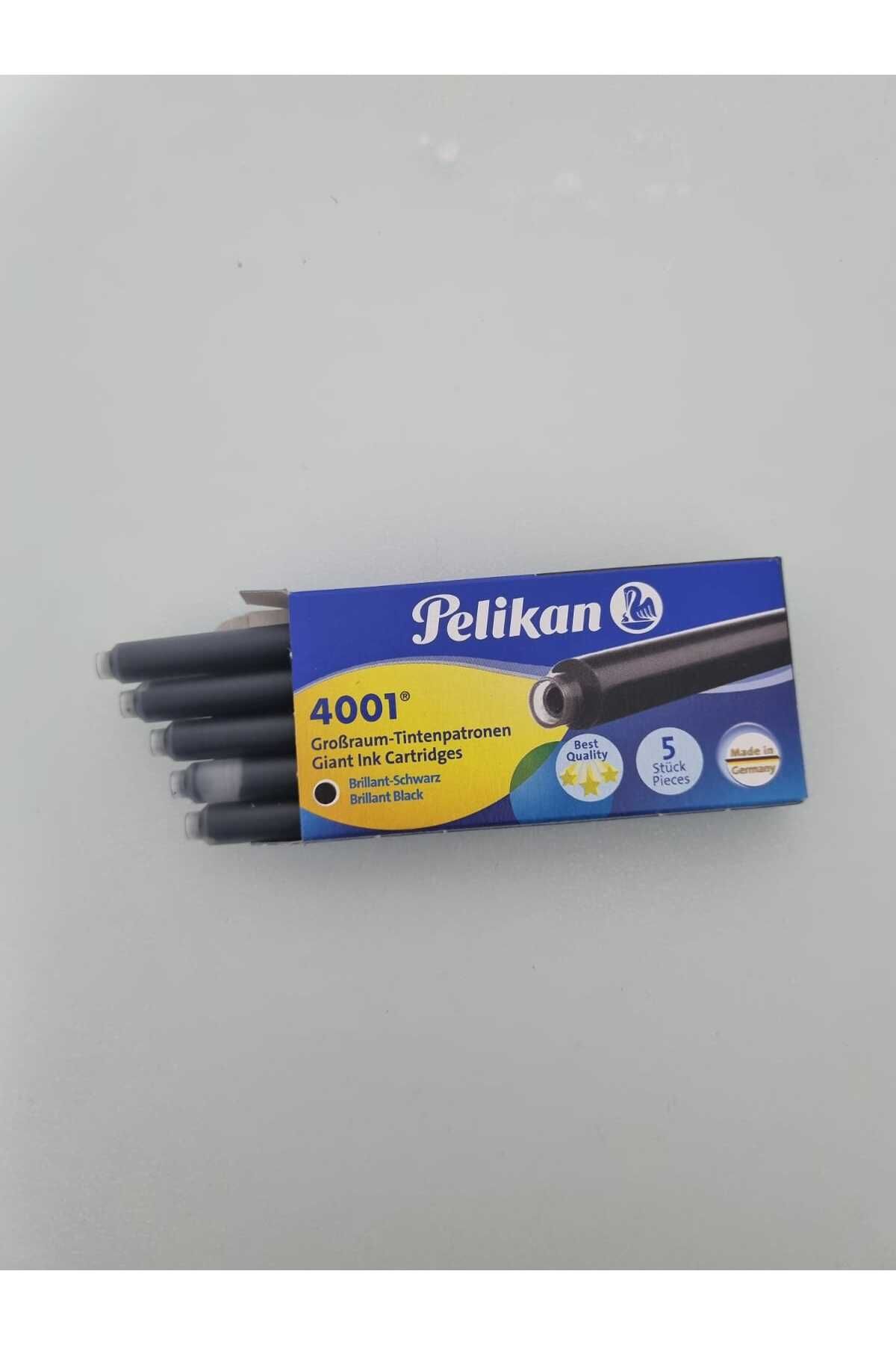 Pelikan Dolma Kalem Kartuşu Uzun Royal Siyah (5'li 2 Paket)