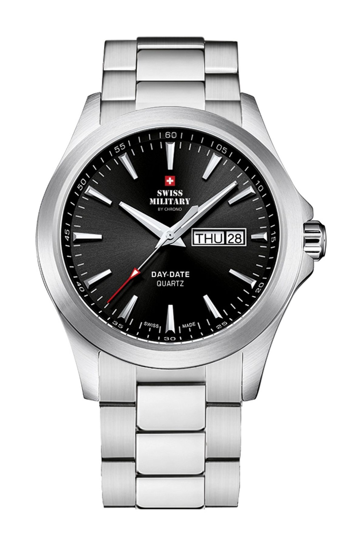 Swiss Military-Ανδρικό ρολόι Swiss Military By Chrono SMP36040.22, Quartz, 42mm, 5ATM 2
