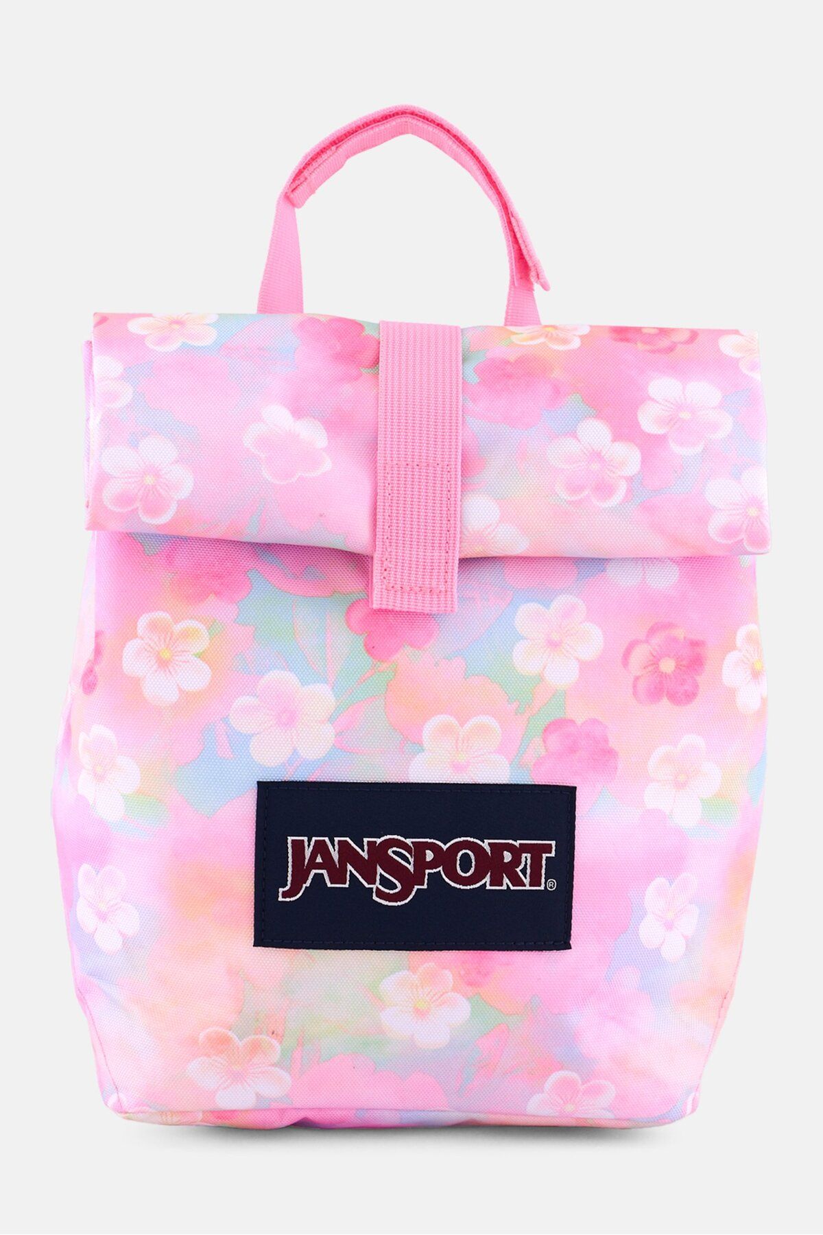 Jansport-Kids Girl Daisy Print Snack Bag 21 L x 24 H x 12 W cm, Pink Combo 1