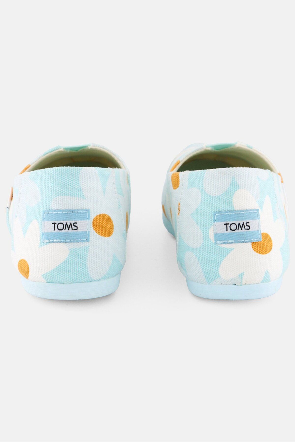 Toms-Women Slip On Floral Print Casual Shoes, Light Blue Combo 2