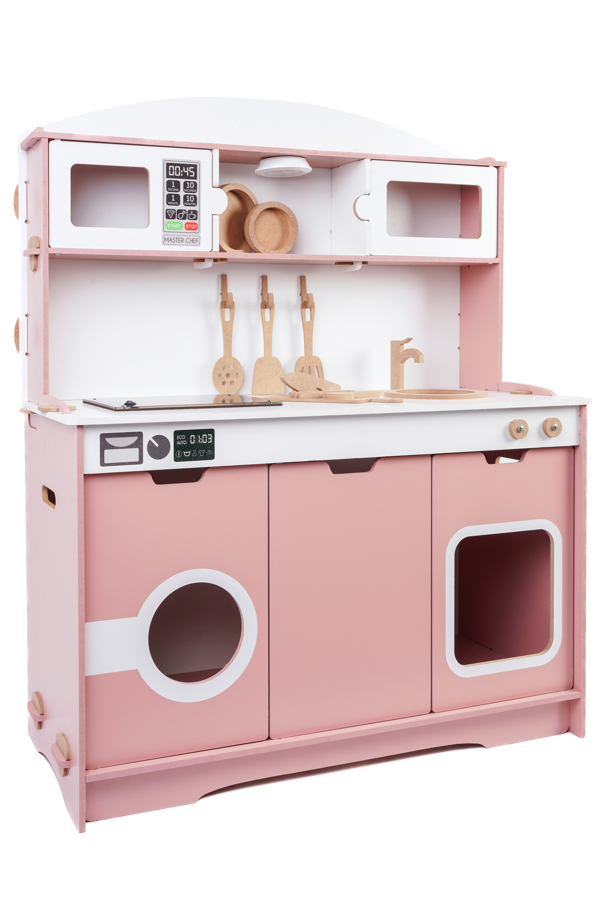 HOBBY HOUSE Oyuncak Çocuk Mutfak Seti Led Ocaklı Işıklı fotoğrafı 3 (önizleme)