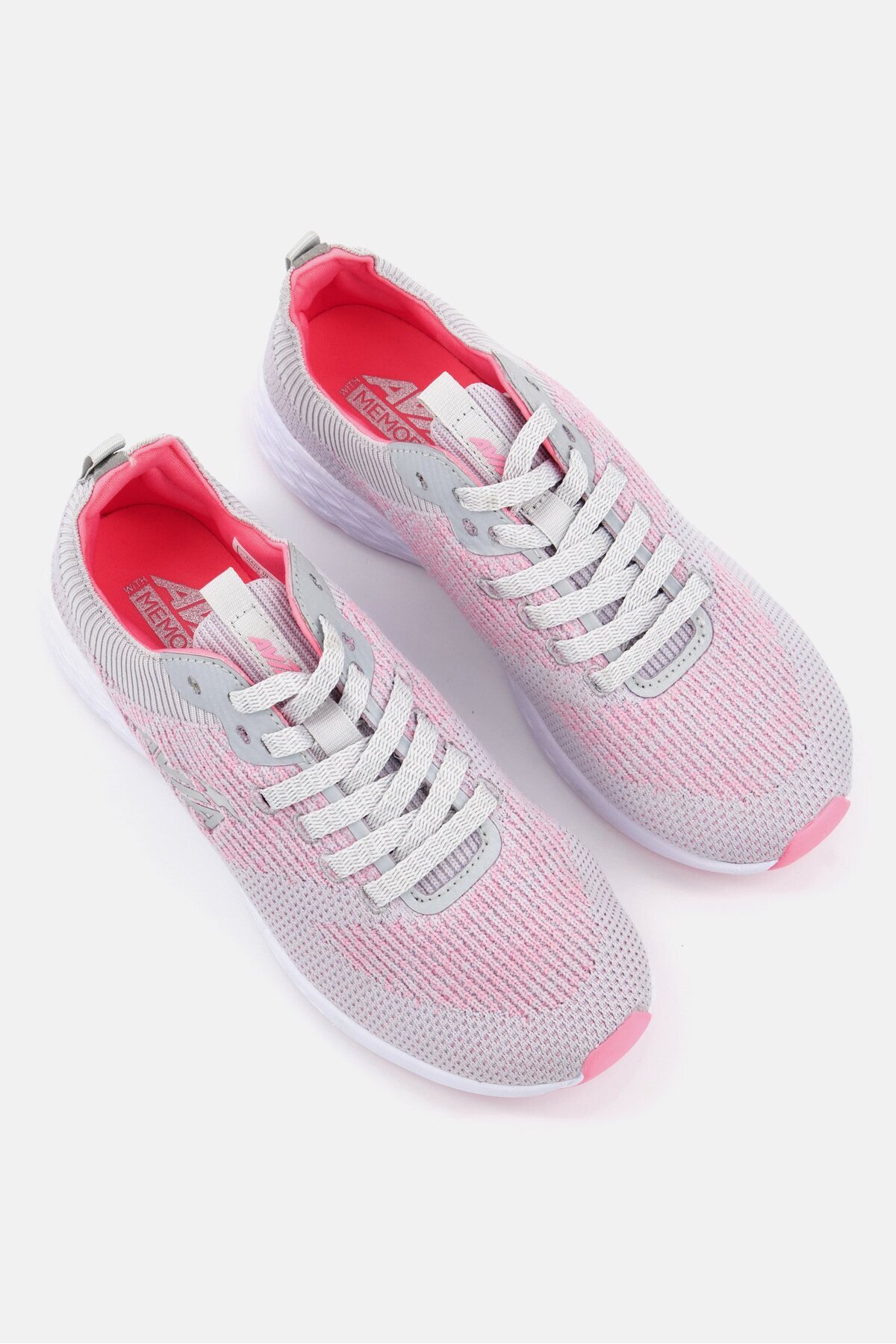 AVIA-Women Avi-Helix Lace Up Training Shoes, Grey 4