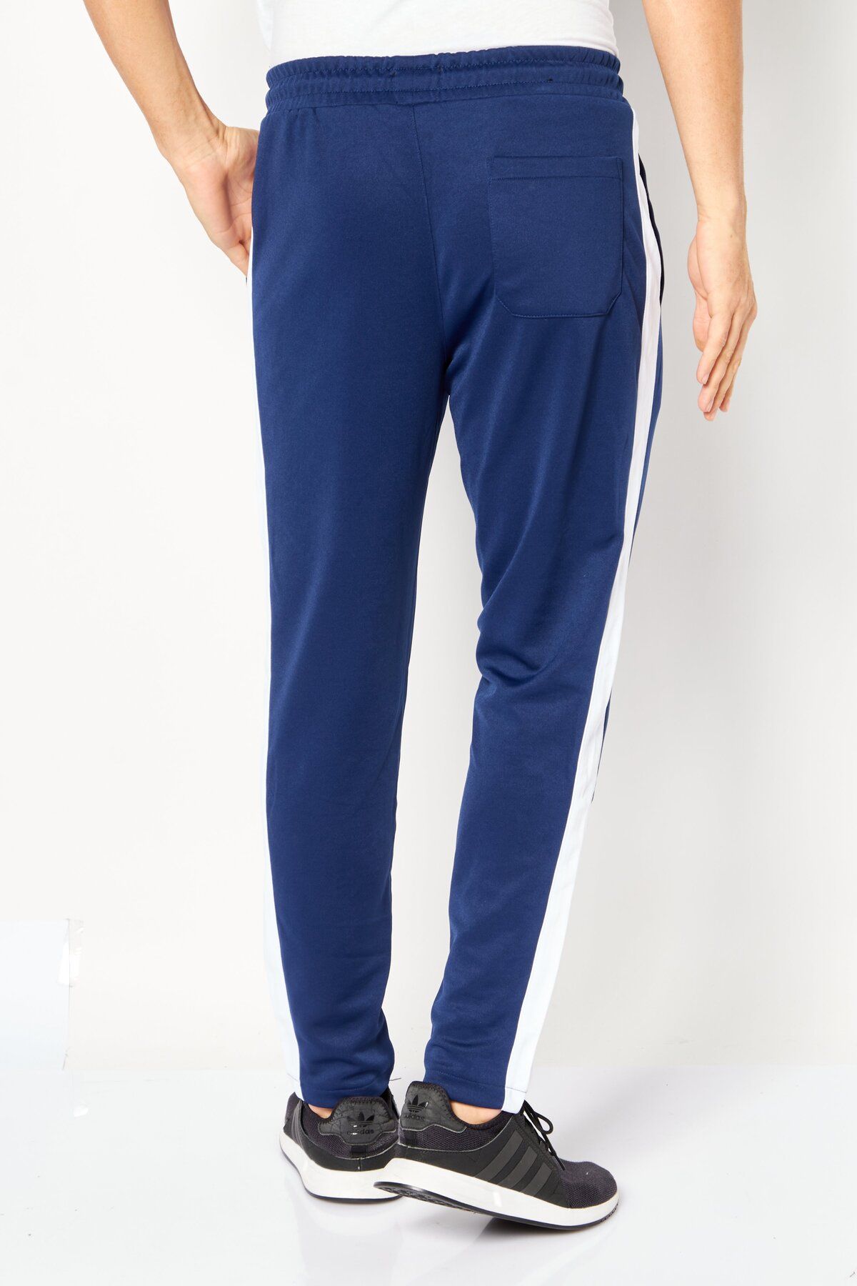 Dkny-Men Sportswear Fit Training Track Pants, Navy 4