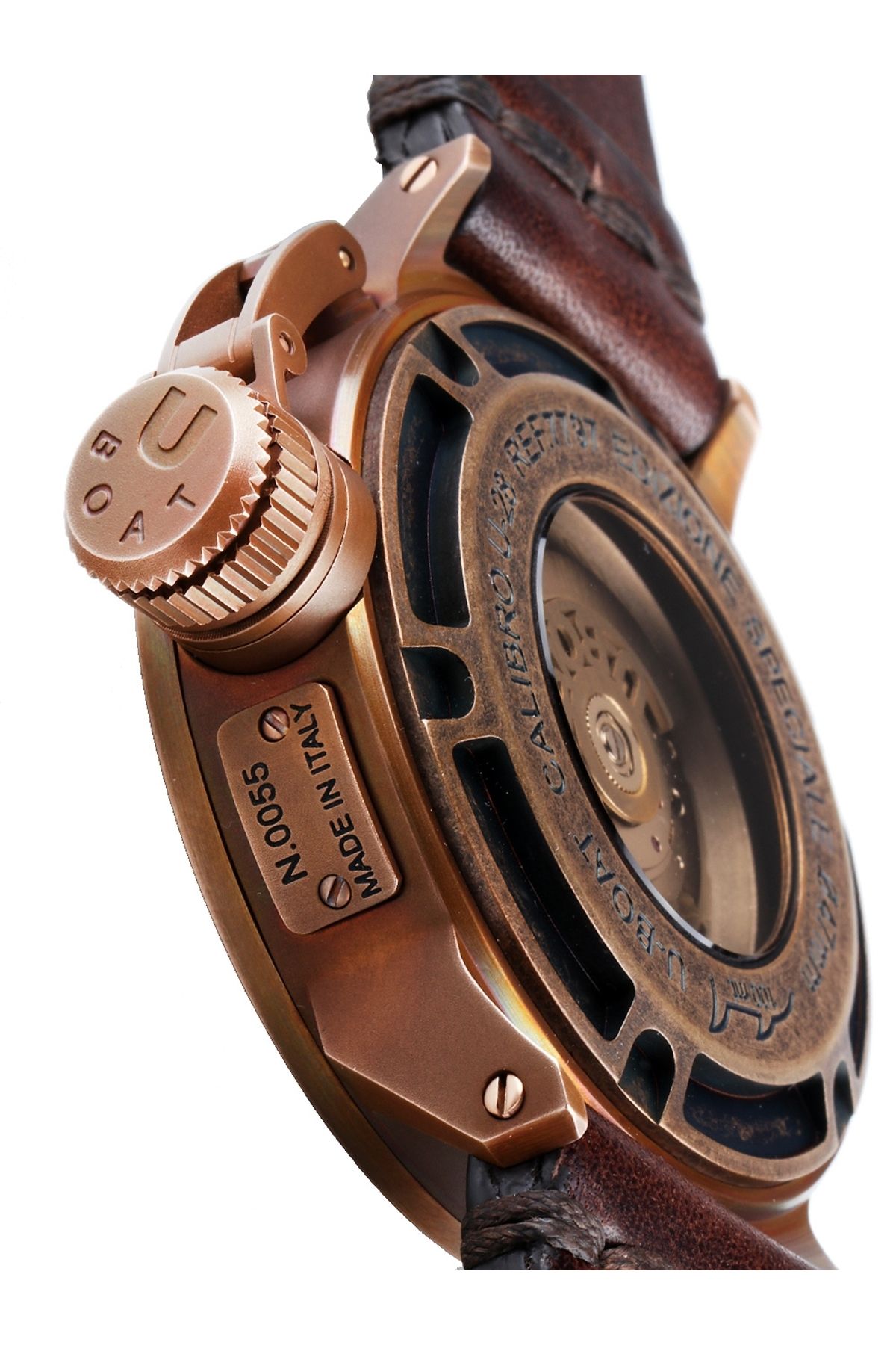 U-BOAT-Ανδρικό Ρολόι U-Boat 7797, Αυτόματο, 47mm, 10ATM 5