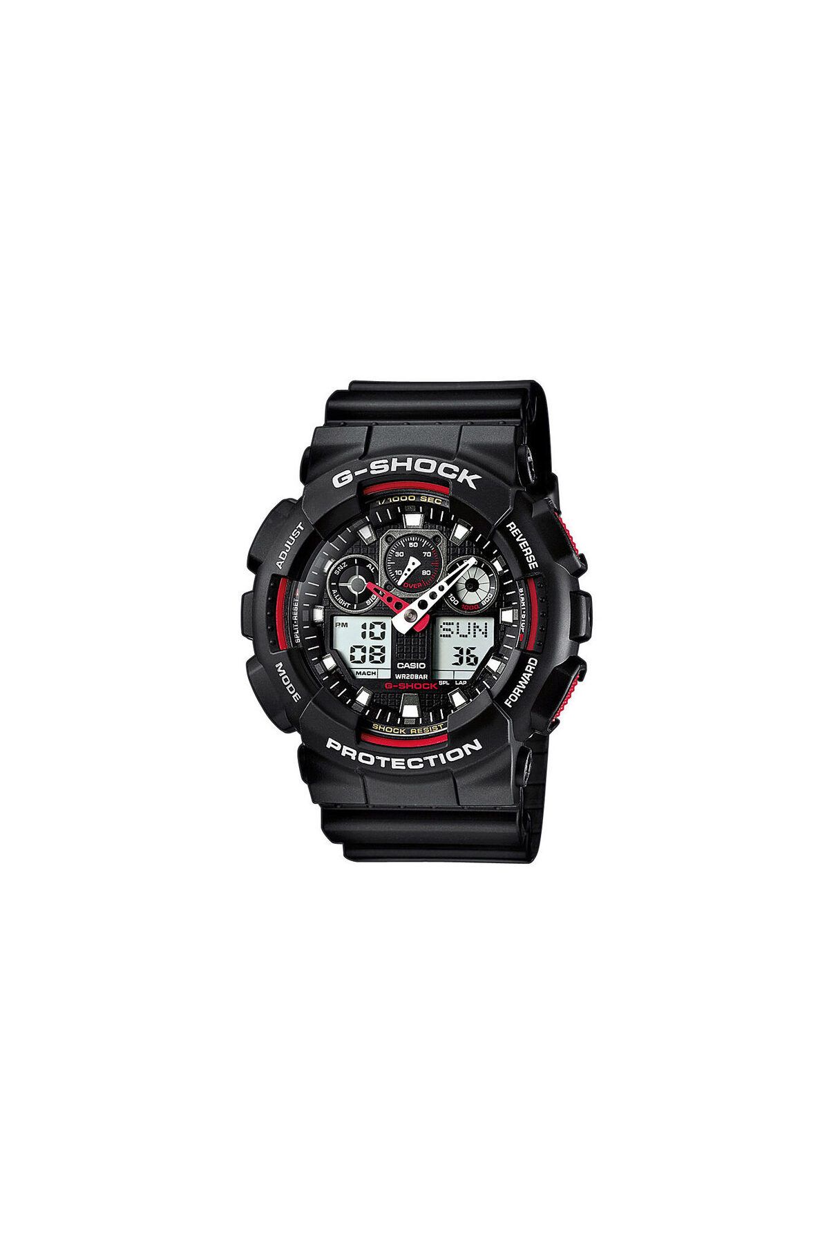 Casio-Mens Watch GA-100-1A4ER, Quartz, 51mm, 20ATM 1