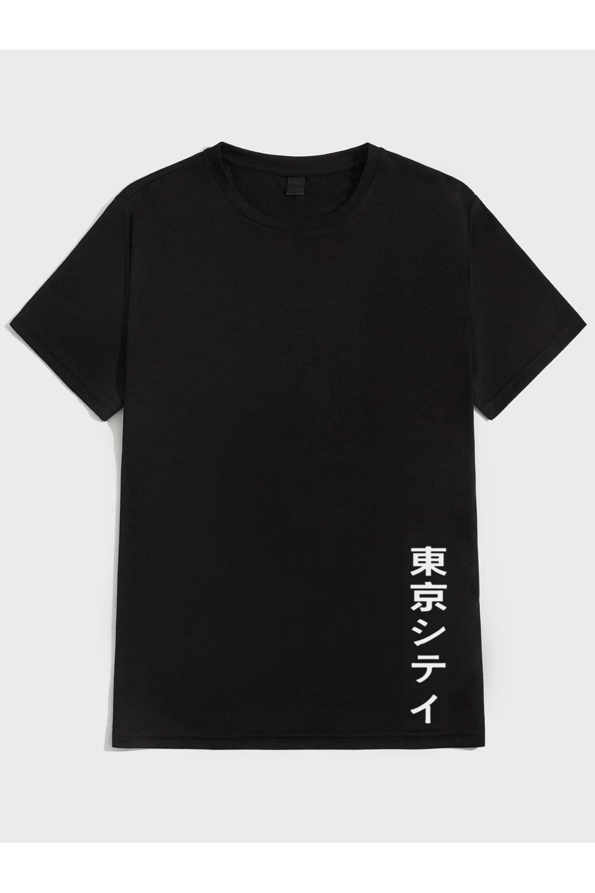 M&A ONE PİECE Tokyo Japonca  baskılı unisex T-shirt