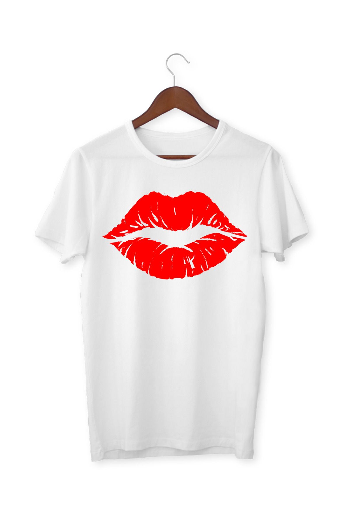 ALPŞAN TİCARET Öpücüklü tişört.Swiss kiss t-shirt.Kisses t-shirt .14 şubat sevgililer günü.Öpücük tişört.Öpücük 031