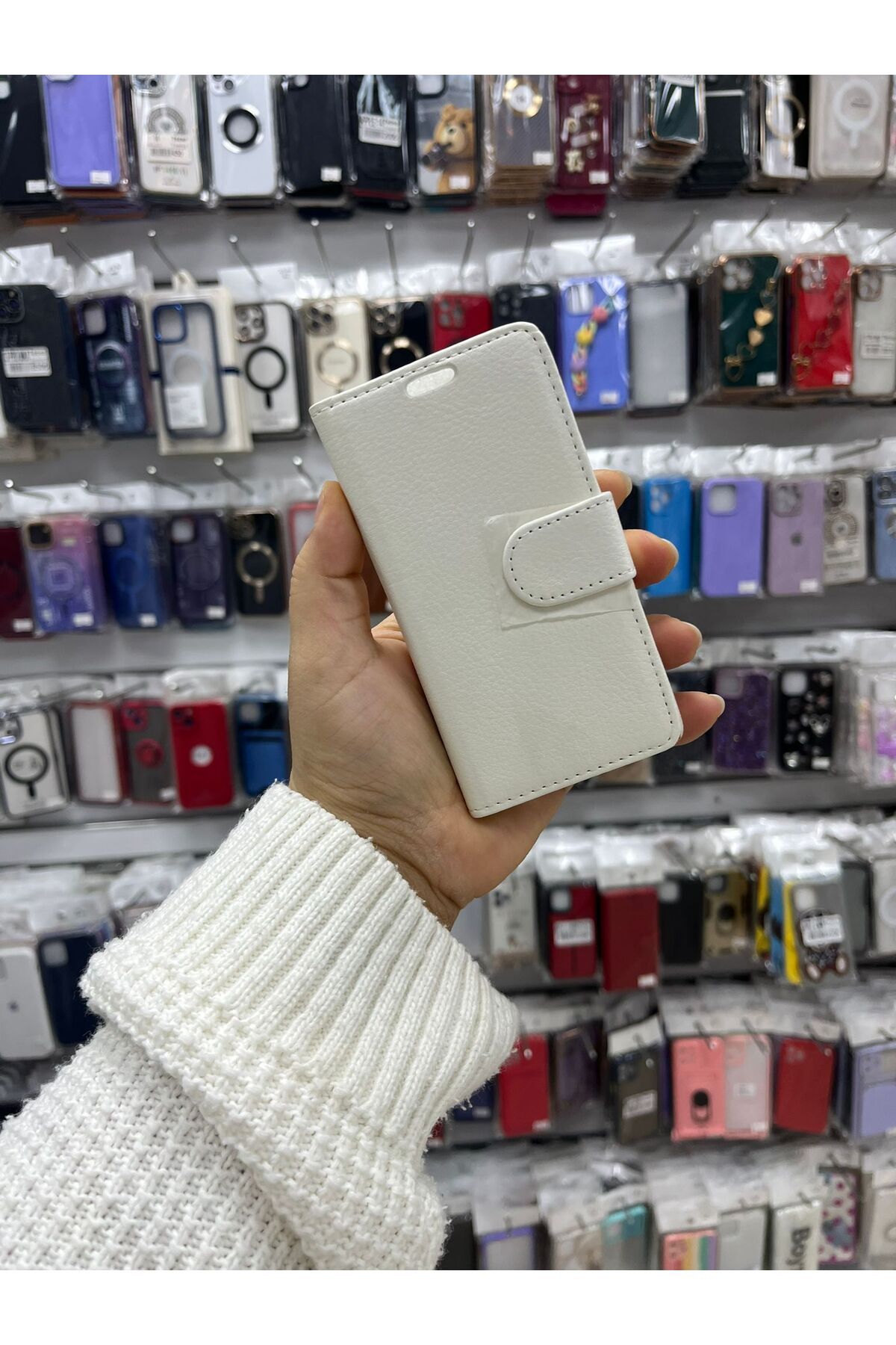 TECNOTREND SONY XPERİA Z1 MİNİ CÜZDANLI KAPAKLI KILIF